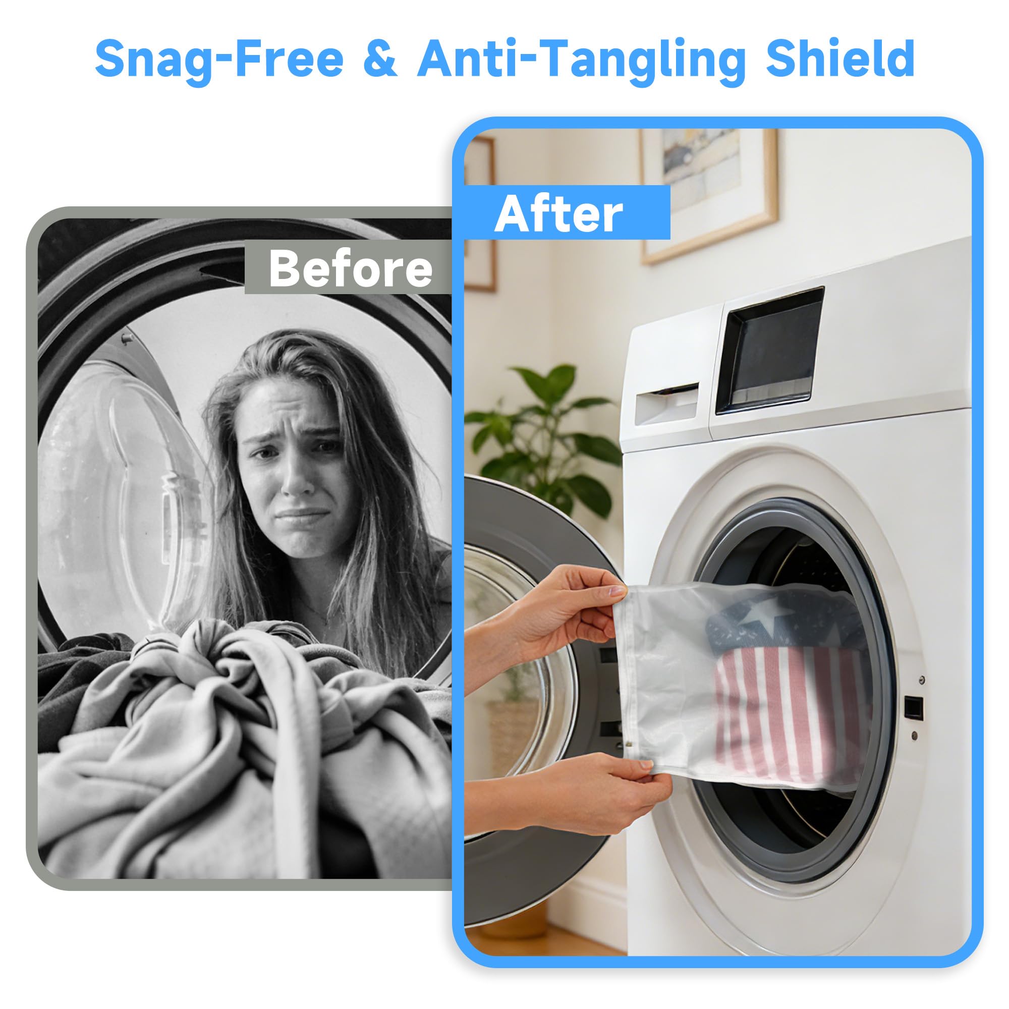 4 Pack Delicates Laundry Bags