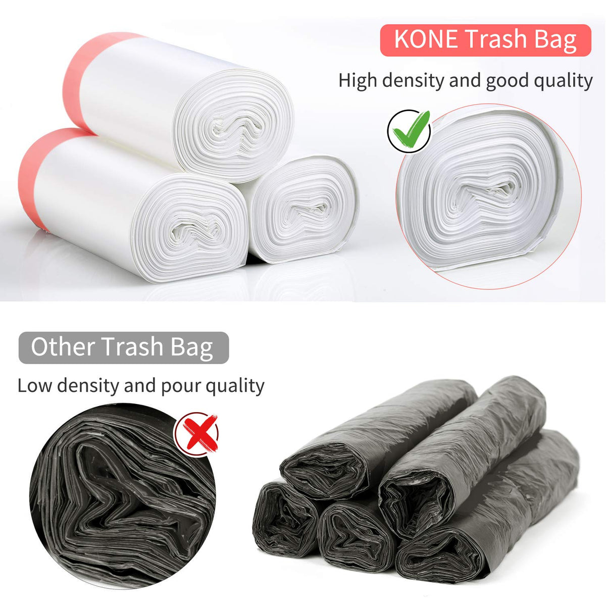 Small Trash Bags (192 Count)