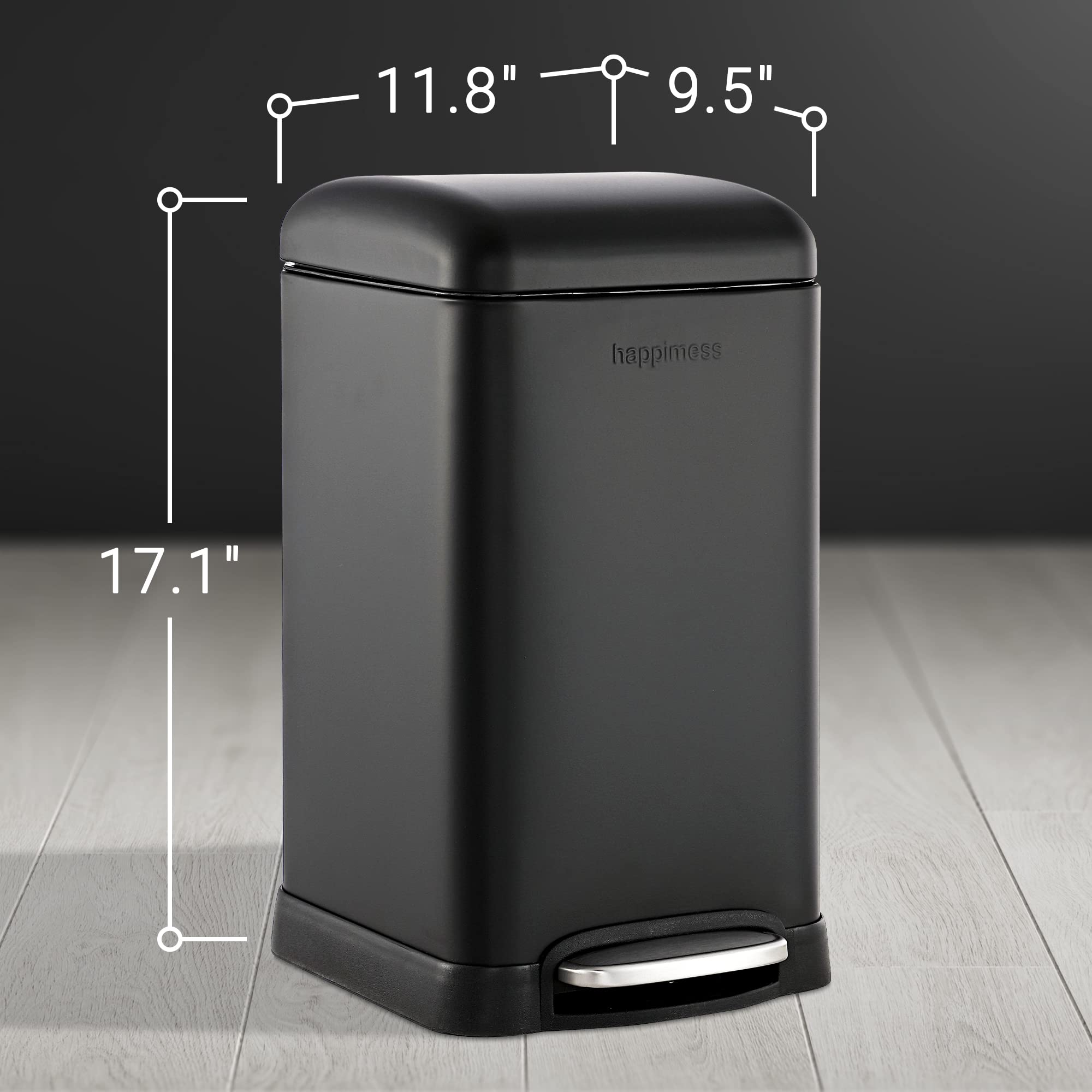 Betty Retro Mini 3.2 Gal Step Trash Can