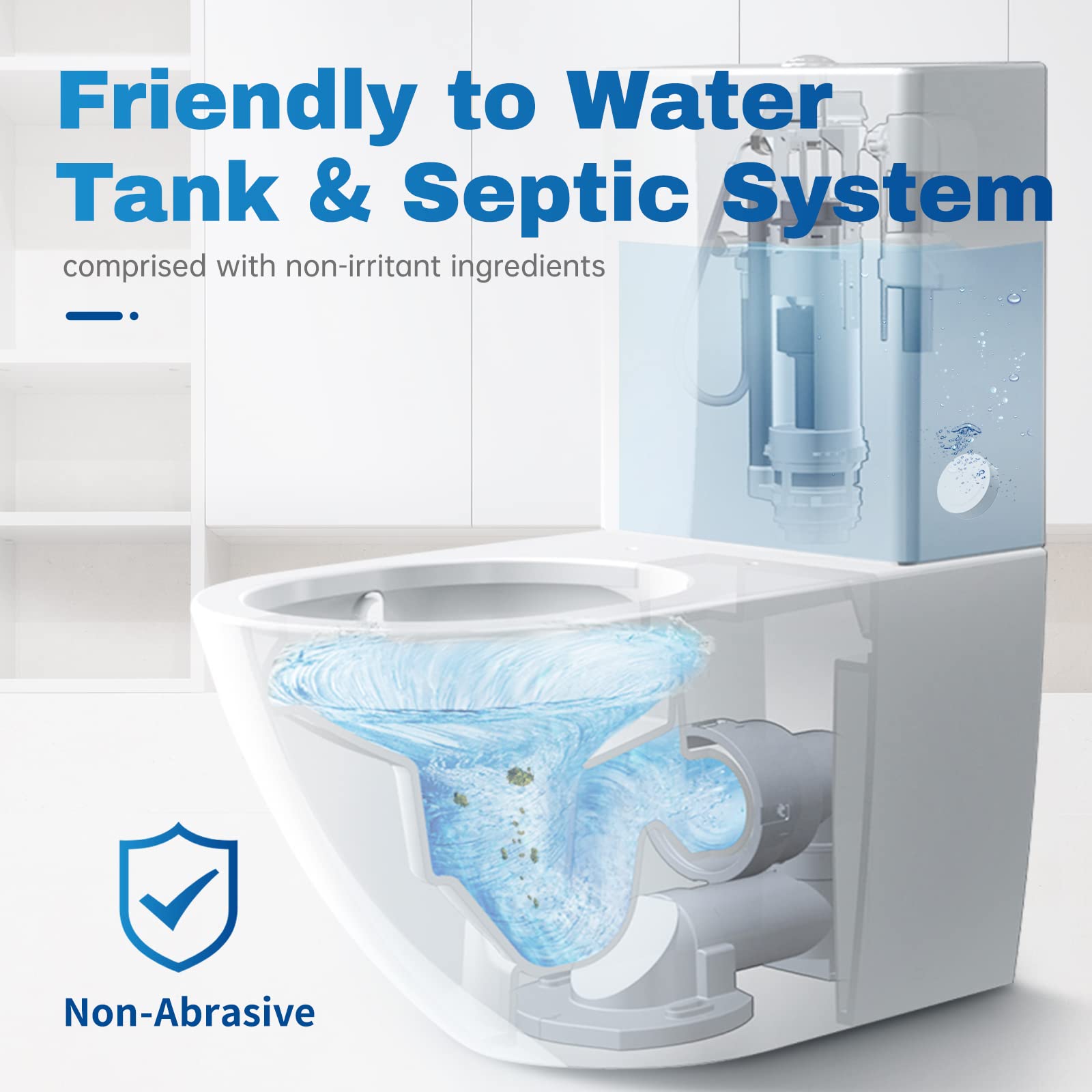 Toilet Bowl Cleaner Tablets (20 Count)