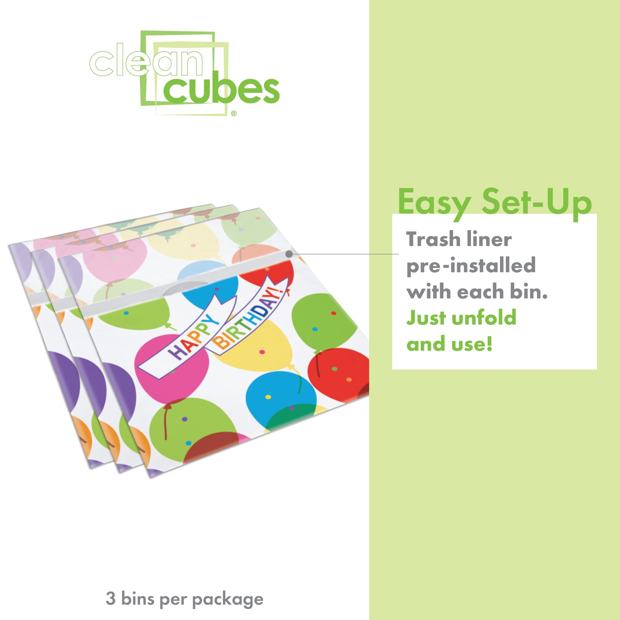 13 Gallon Disposable Pop (3 Count)