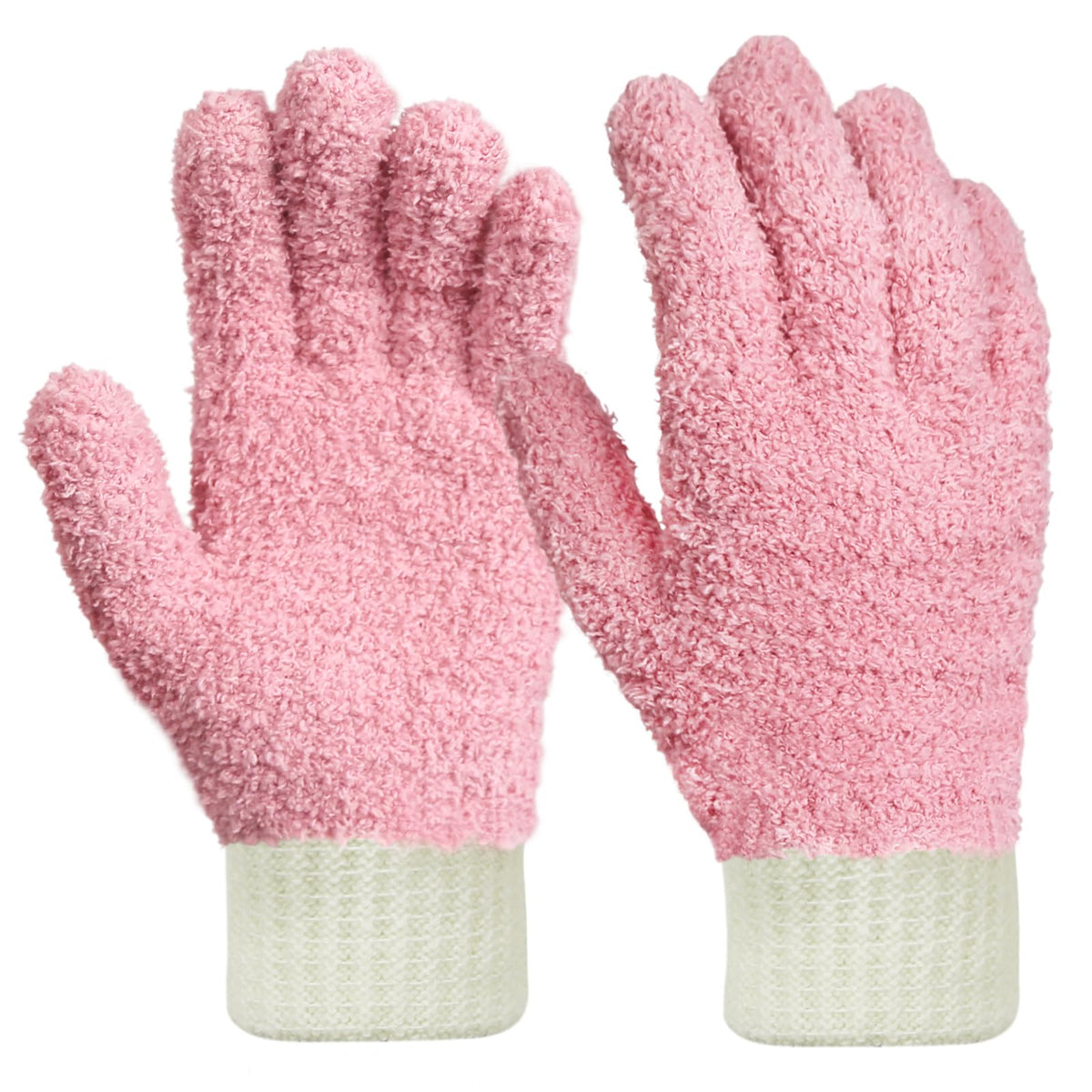 Microfiber Dusting Gloves House Cleaning Glove for Blinds (2 Count)