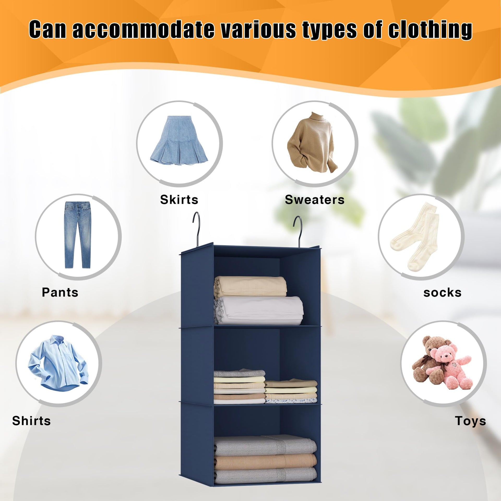 Hanging Closet Organizer 3