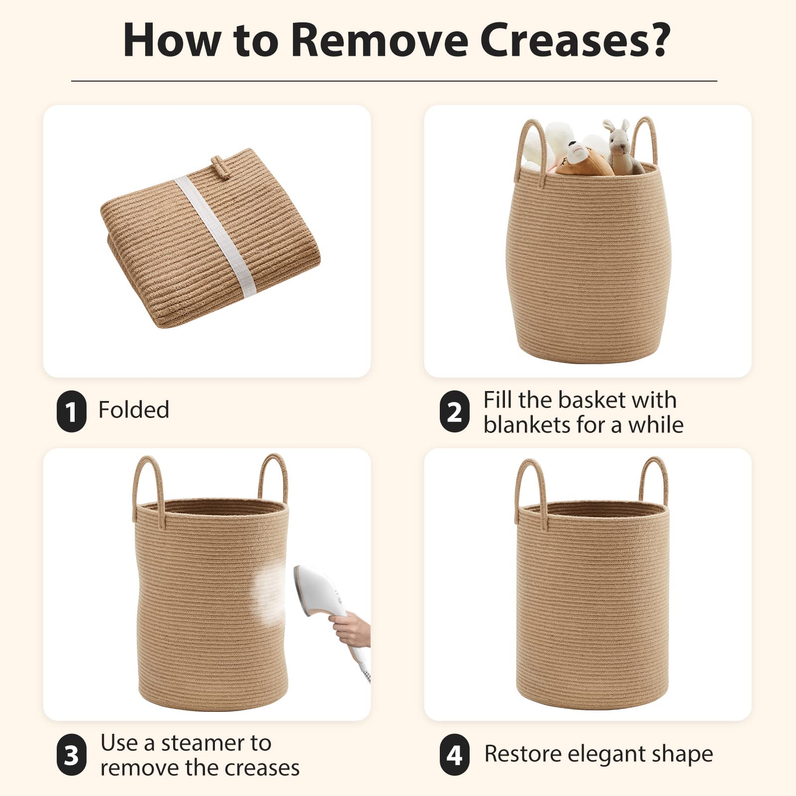 Jute Rope Laundry Hamper
