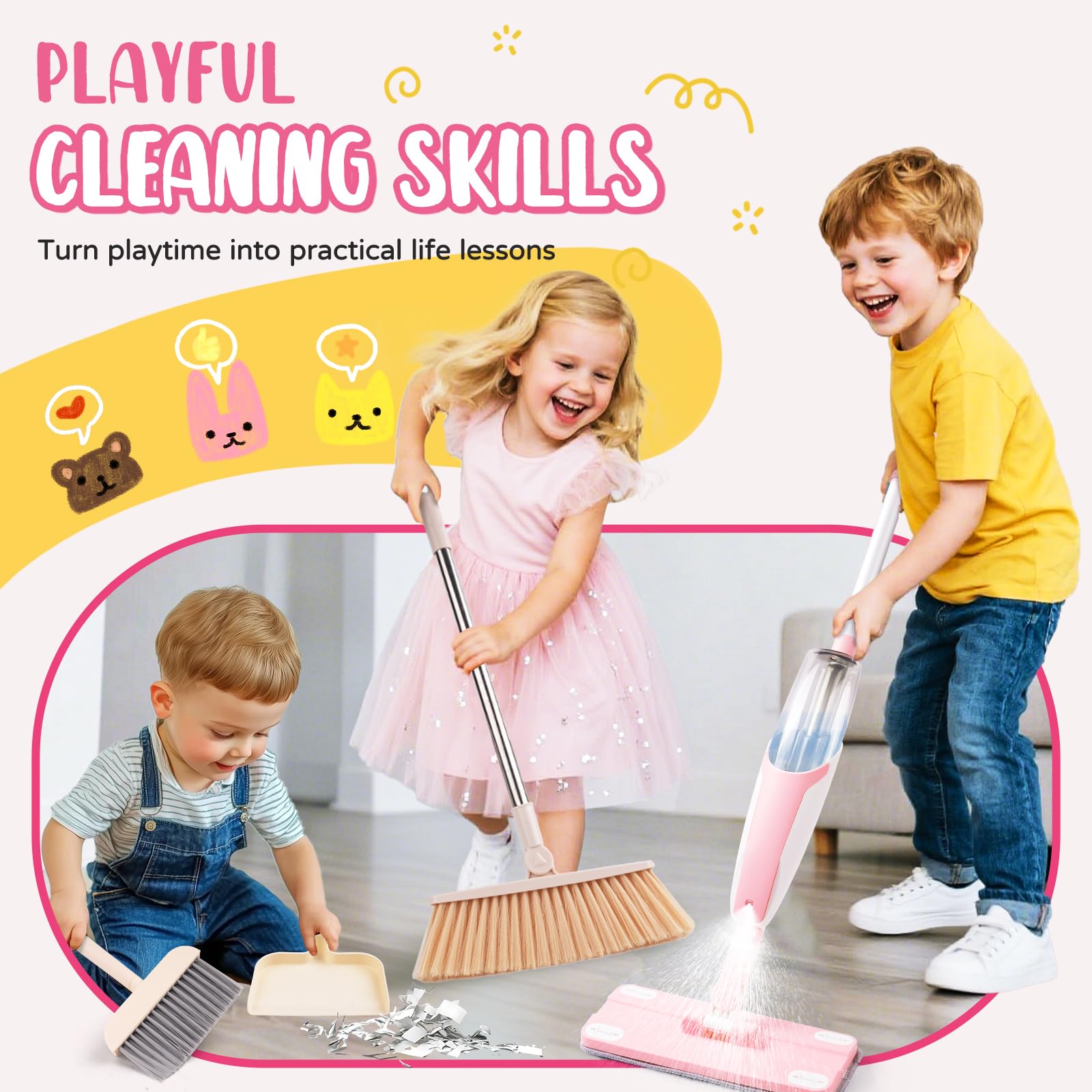 Kids Cleaning Toy Set
