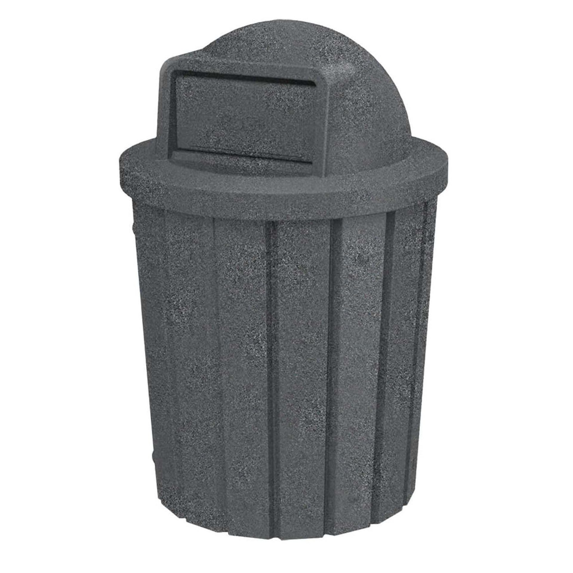Campus Collection 42 Gallon Commercial Trash Can with Lid
