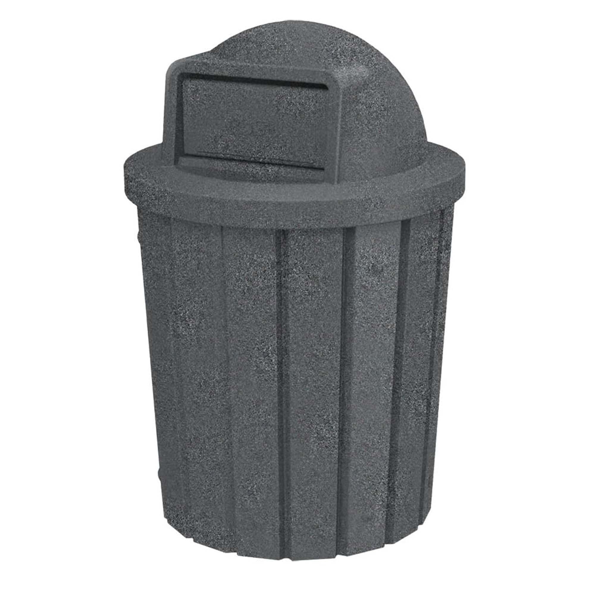 Campus Collection 42 Gallon Commercial Trash Can with Lid