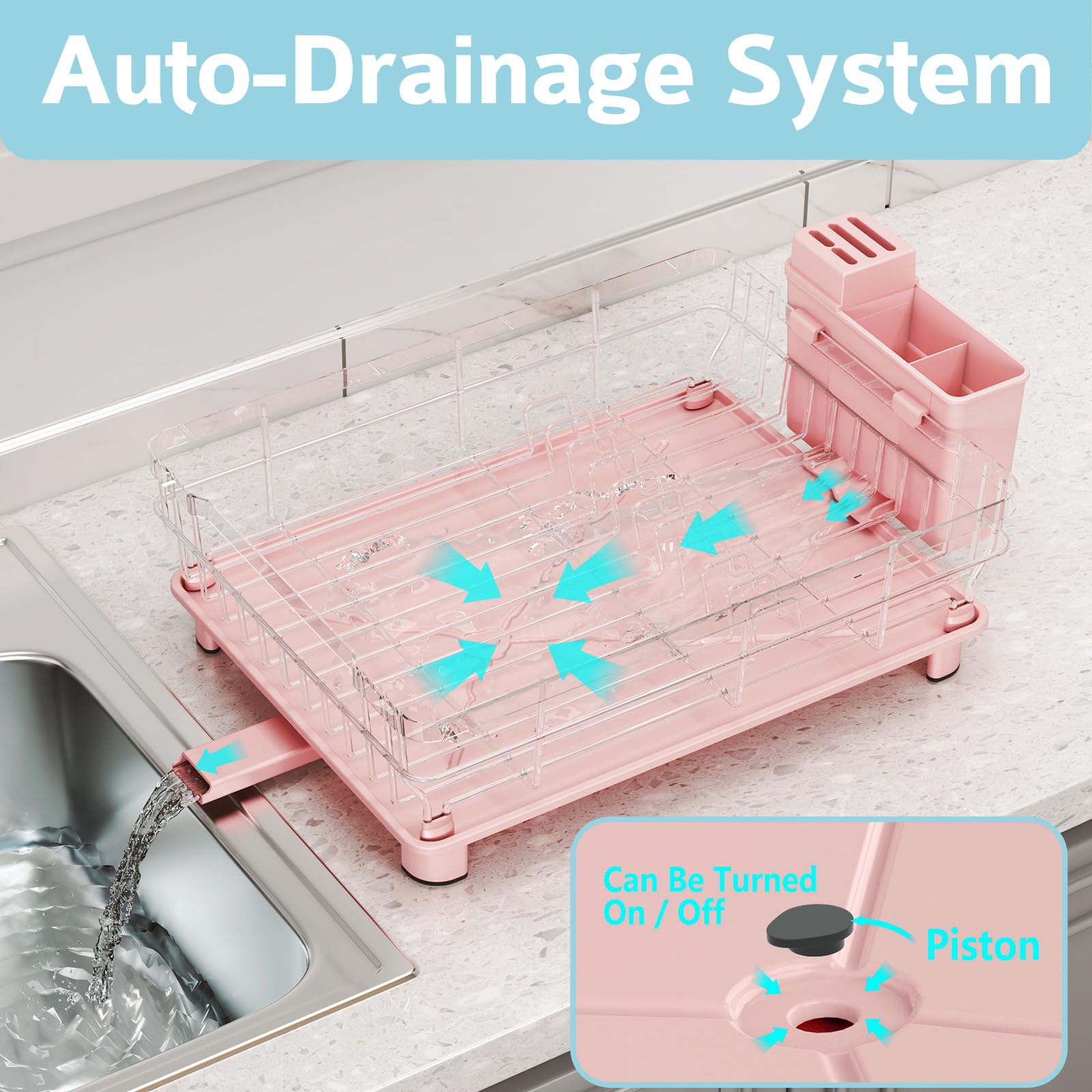 Dish Drying Rack for Kitchen Counter