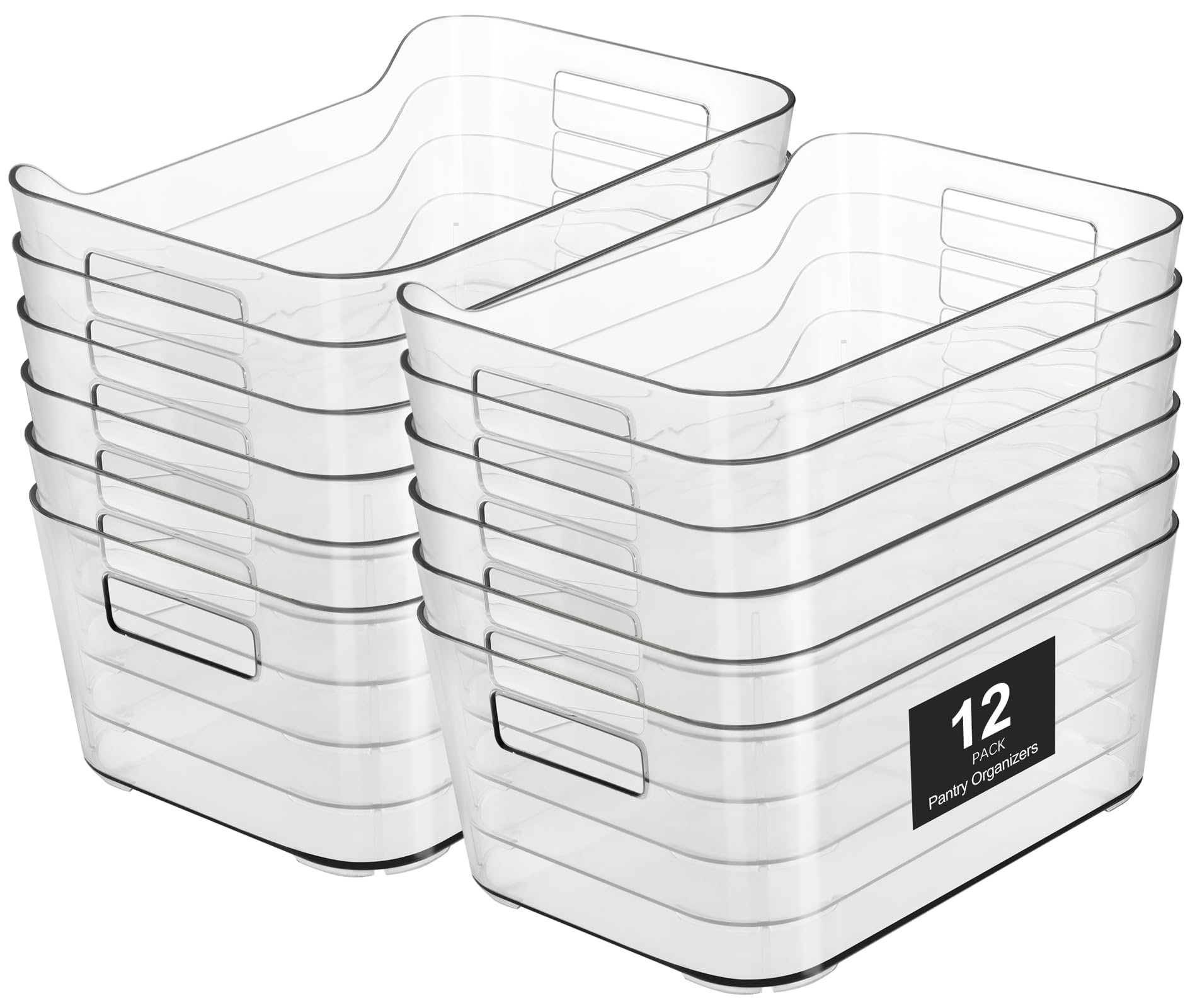 Pantry Organizers and Storage (12 Count)