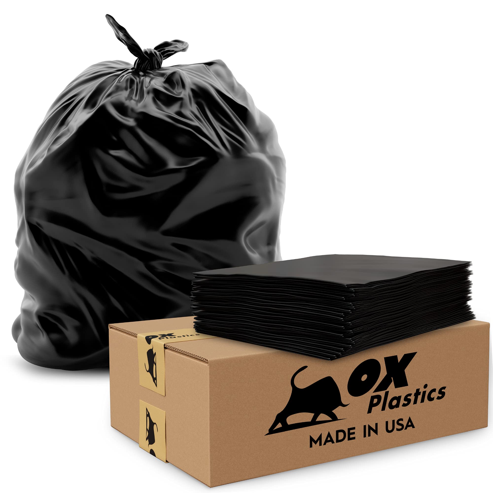 Black Trash Bags (100 Count)