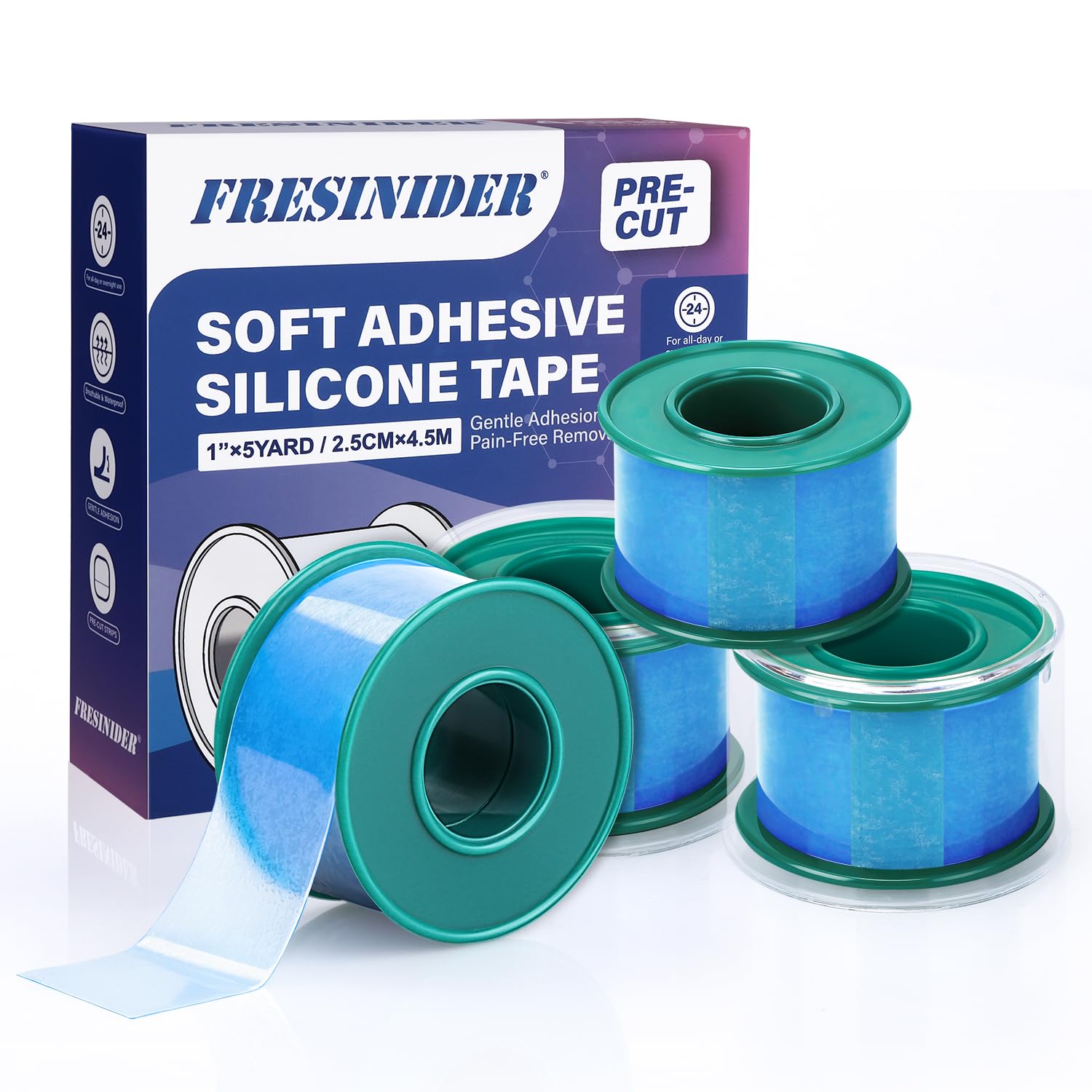 Silicone Medical Tape (4 Count)