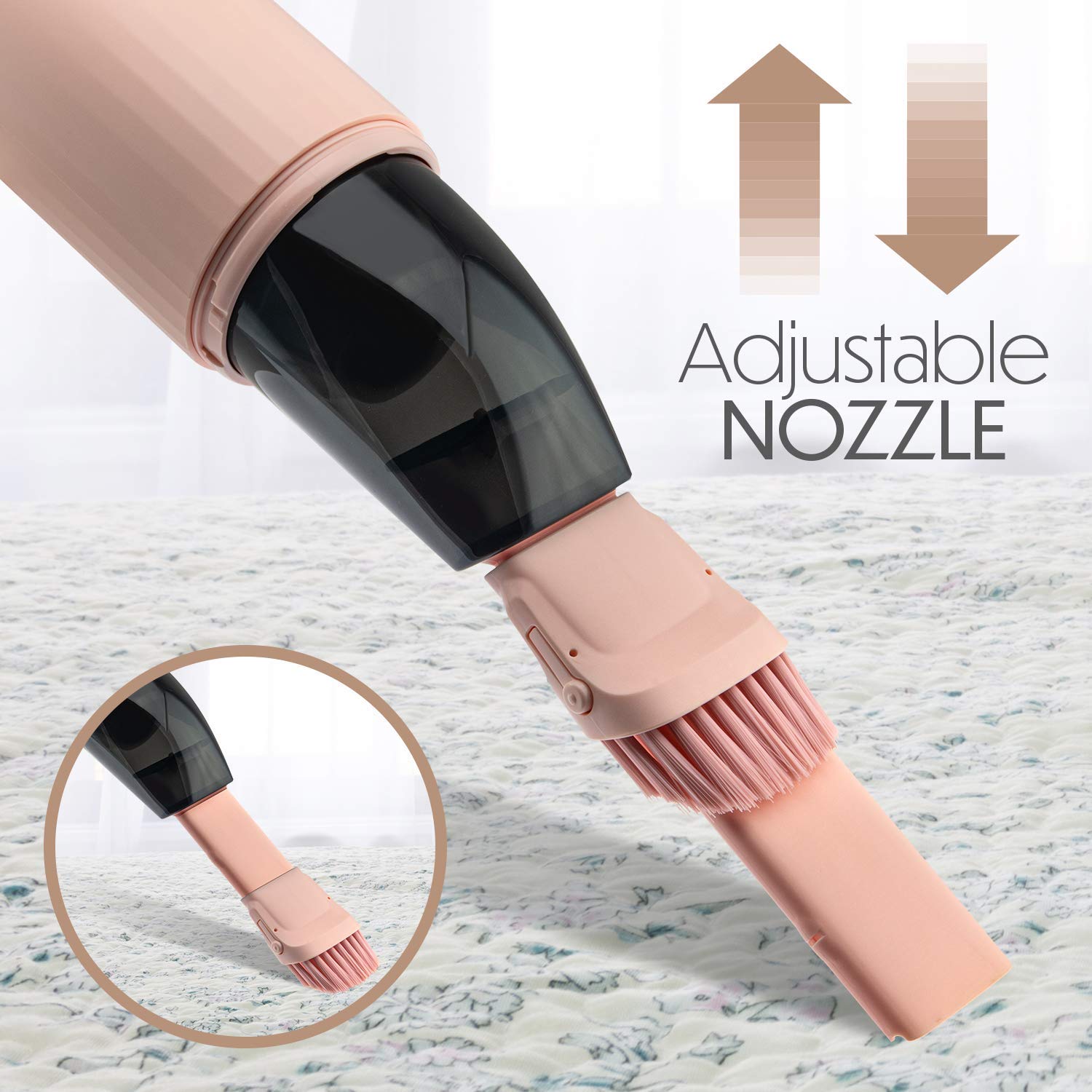 Portable Hand Vacuum Cleaner for Dust Pet Hair Dirt Home Car Interior