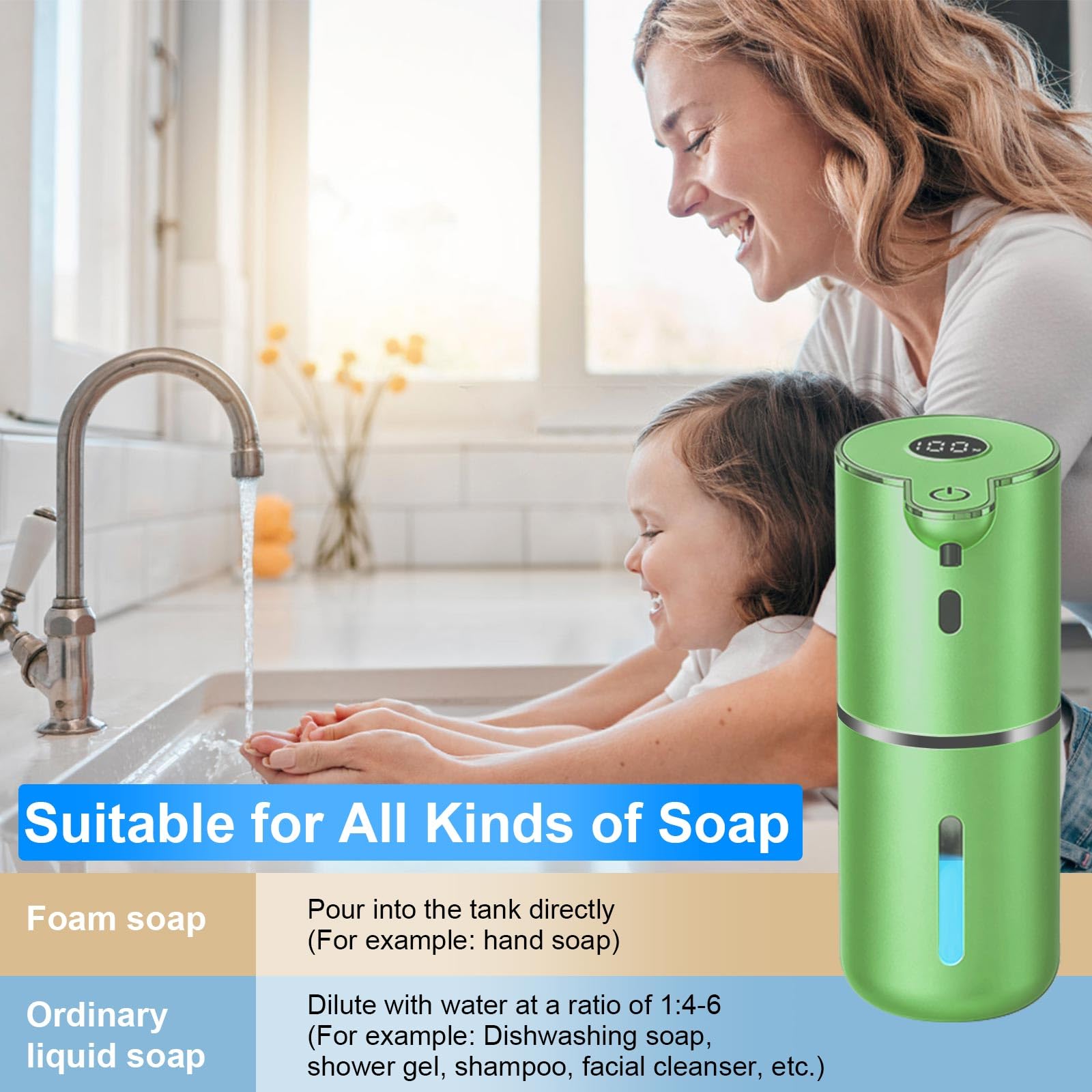 Automatic Foaming Soap Dispenser Touchless