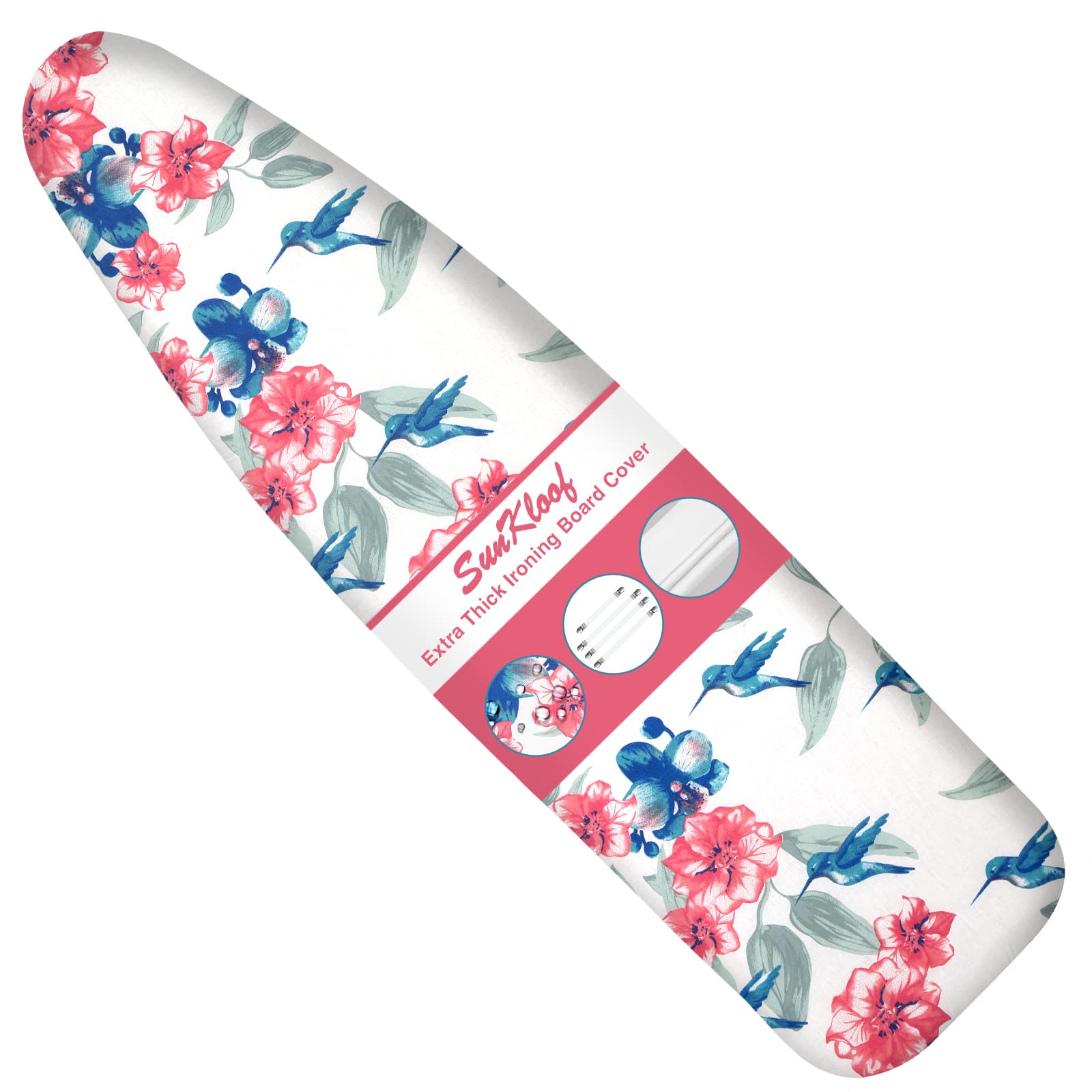 Ironing Board Cover and Pad Extra Thick Natural Cotton