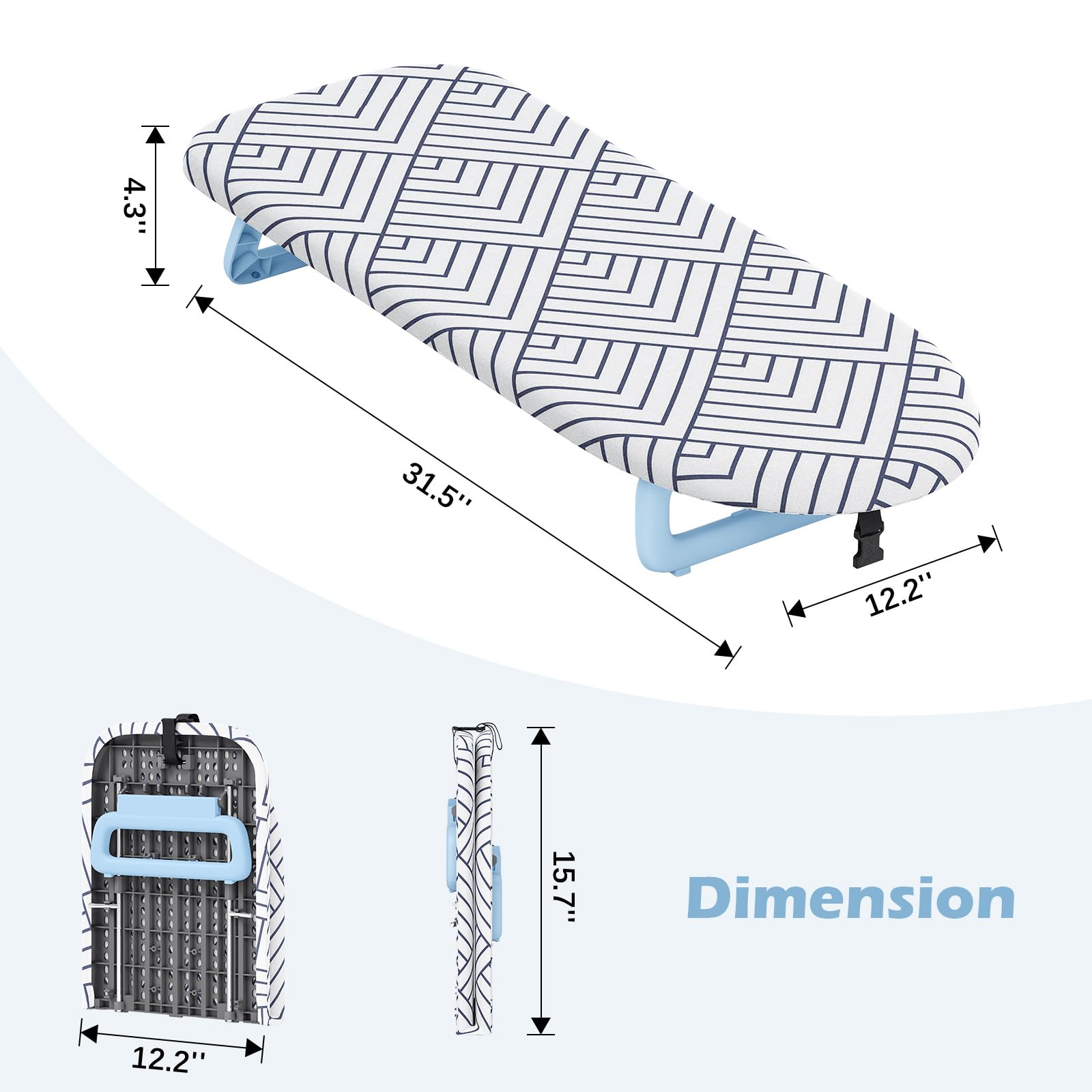 Small Ironing Board Tabletop