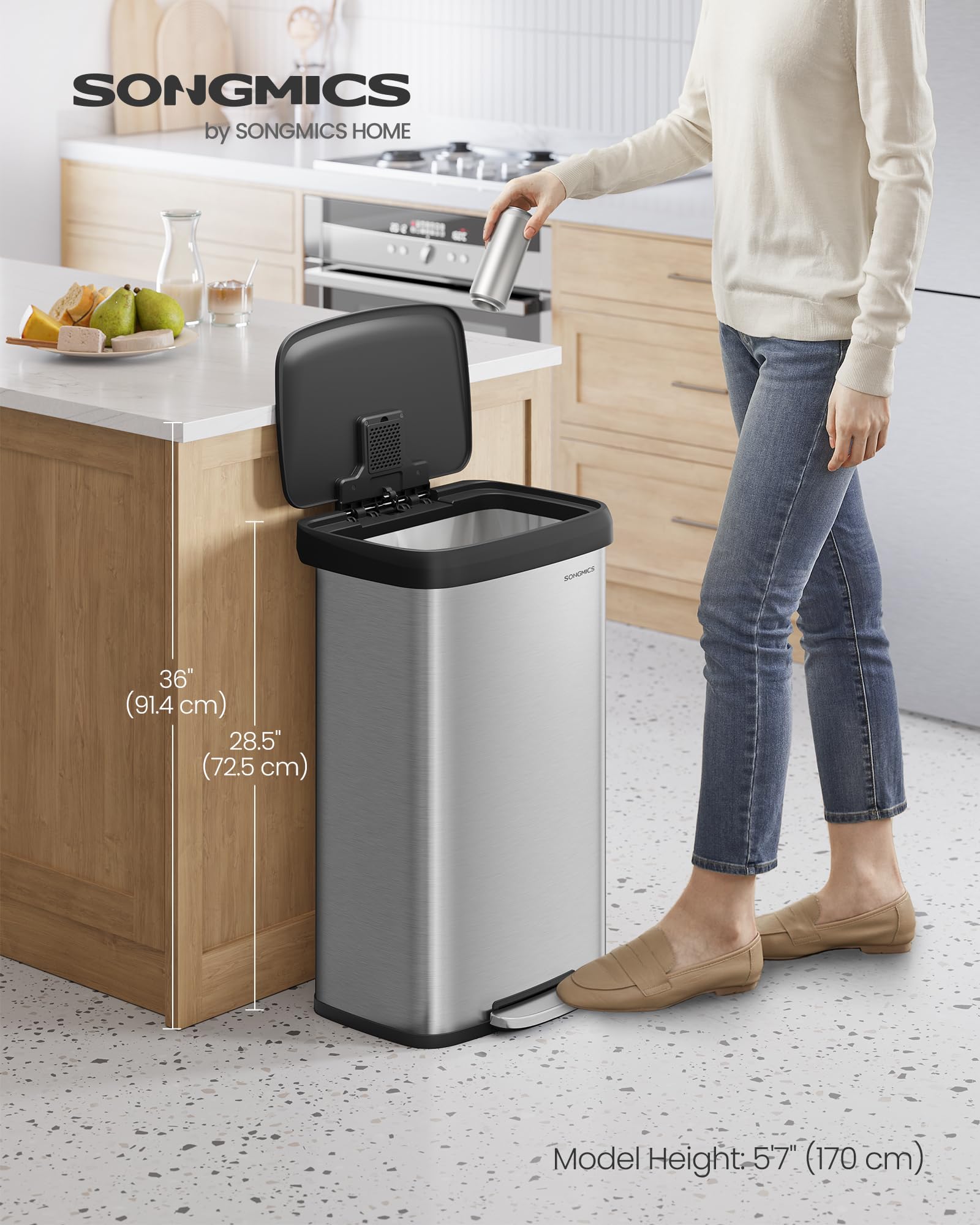 Kitchen Trash Can