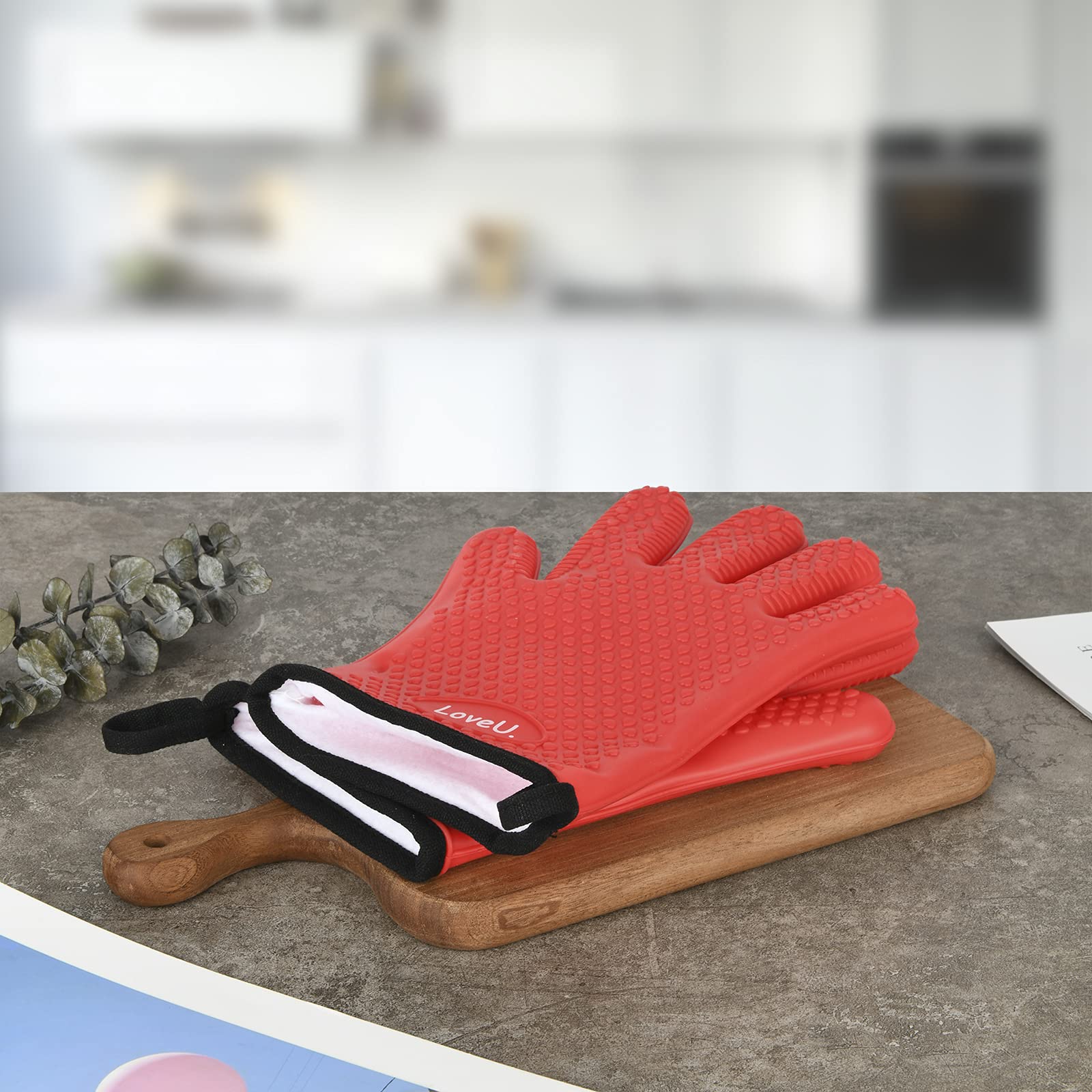 Silicone Oven Mitts Gloves