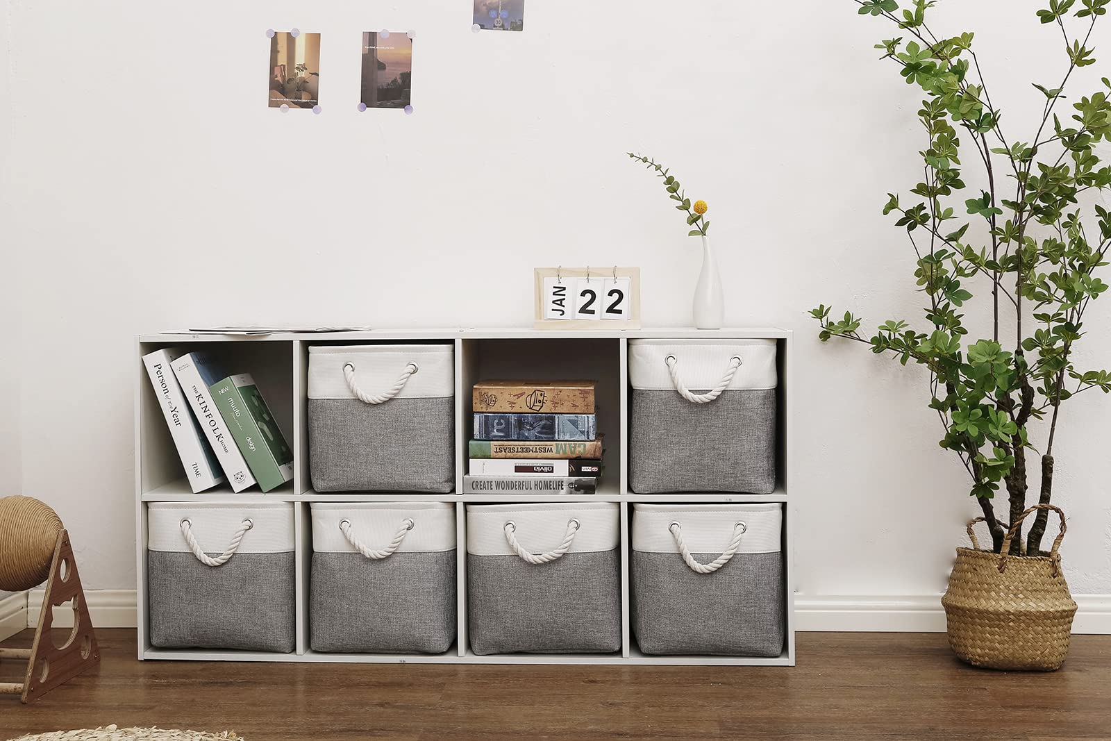 Cube Storage Bins (6 Count)