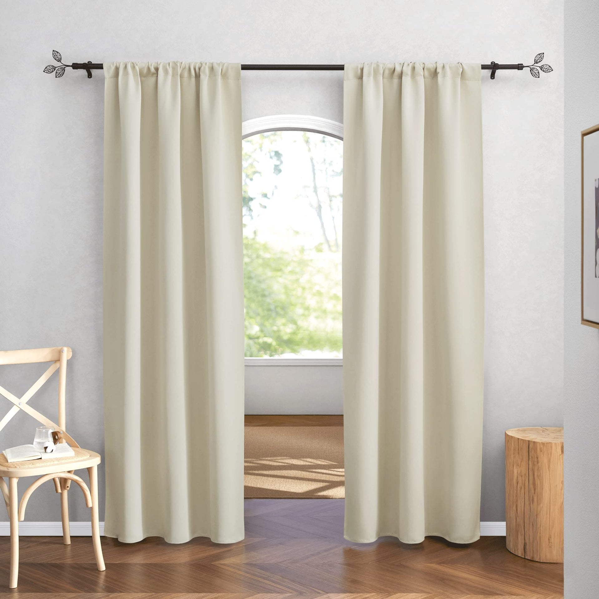 Curtains for Bedroom Living Room Dining Room Office 84 inches Long (2 Count)