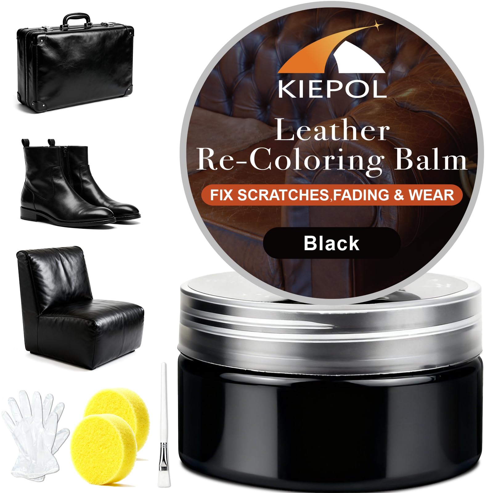 Black Leather Repair Kit