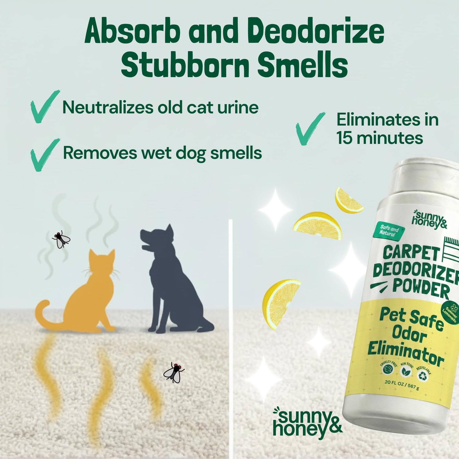 Carpet Deodorizer Powder (20 Ounce)