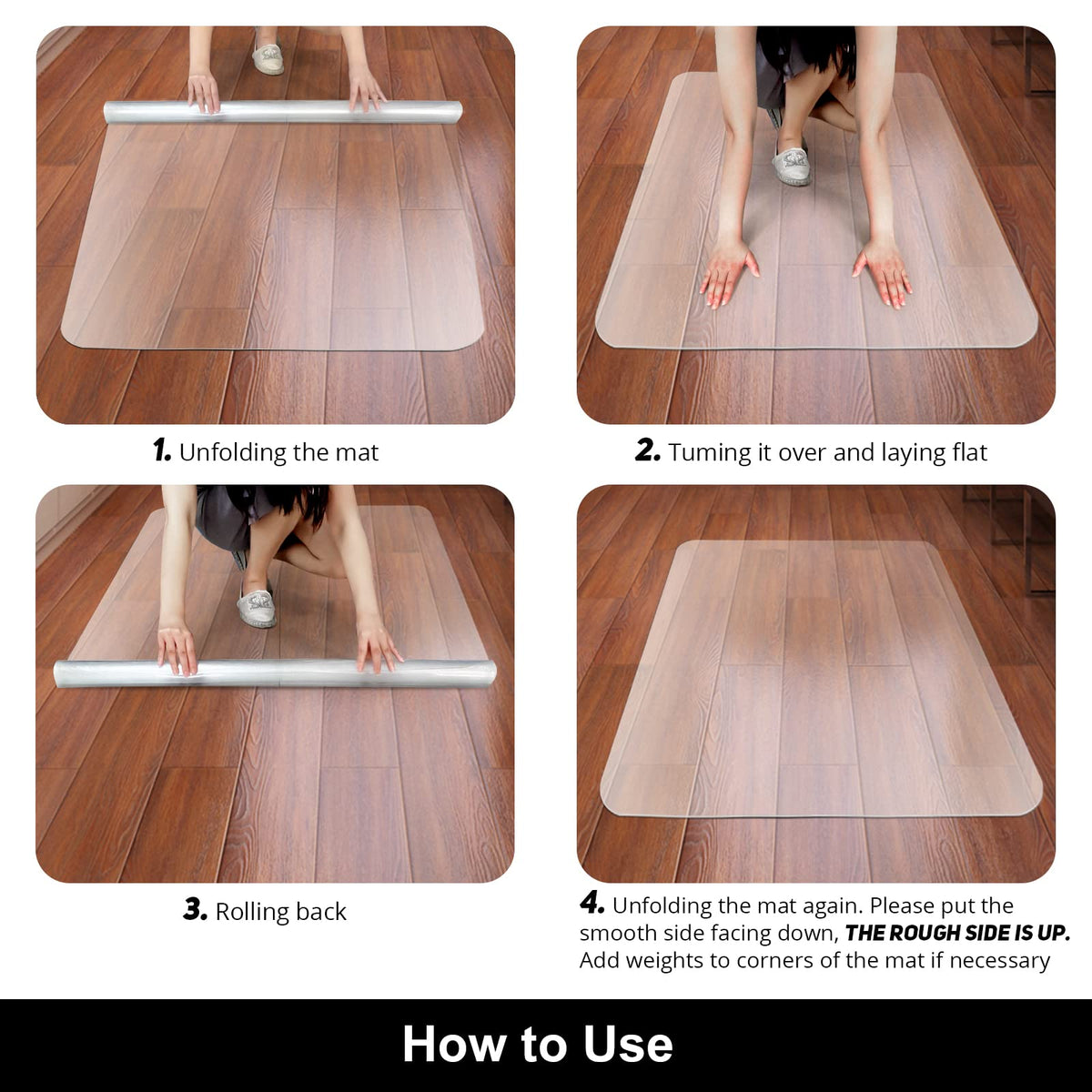 Office Chair Mat for Hardwood Floor