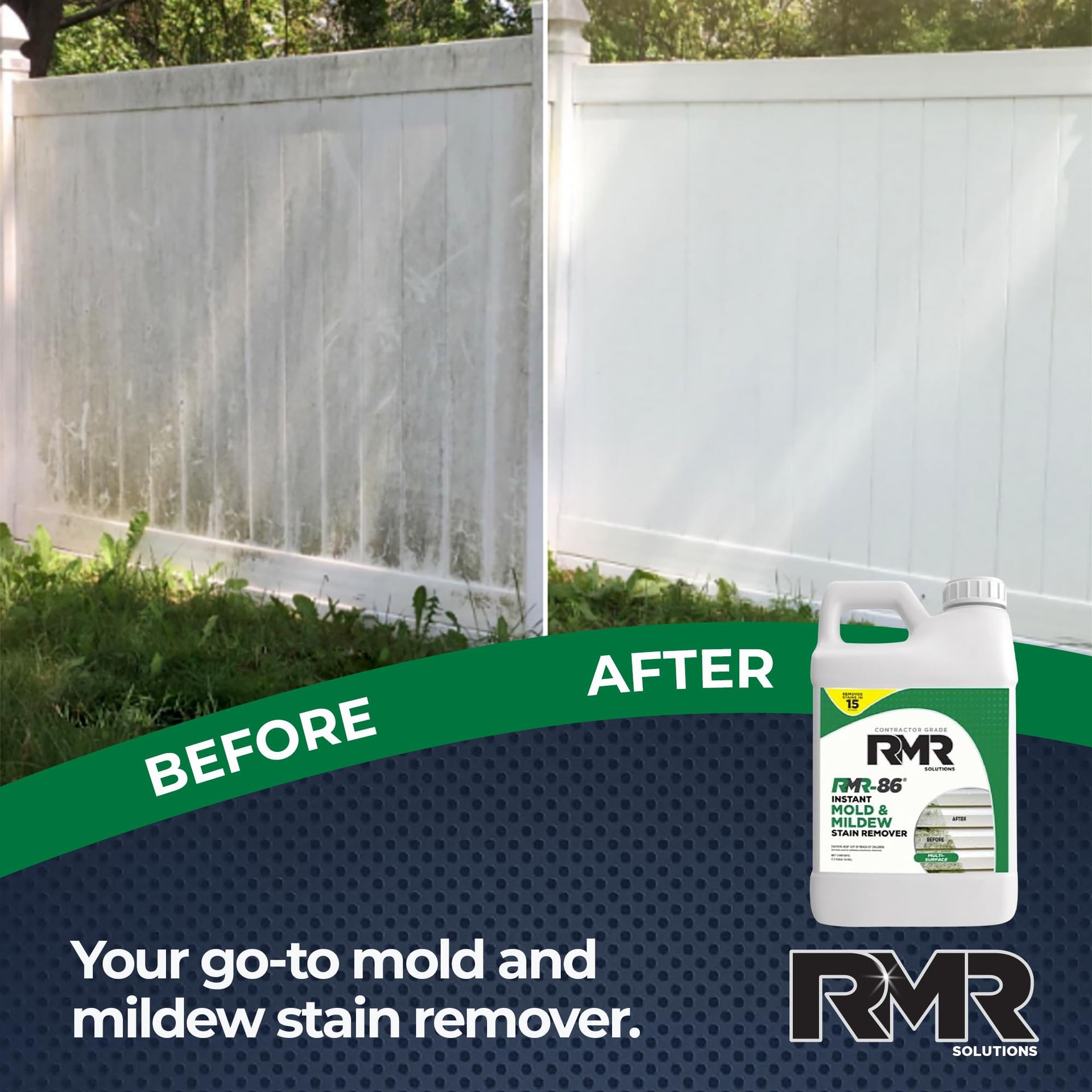 RMR 86 Instant Mold Stain and Mildew Stain Remover Spray (320 Fl Oz) - ModHome Supplies