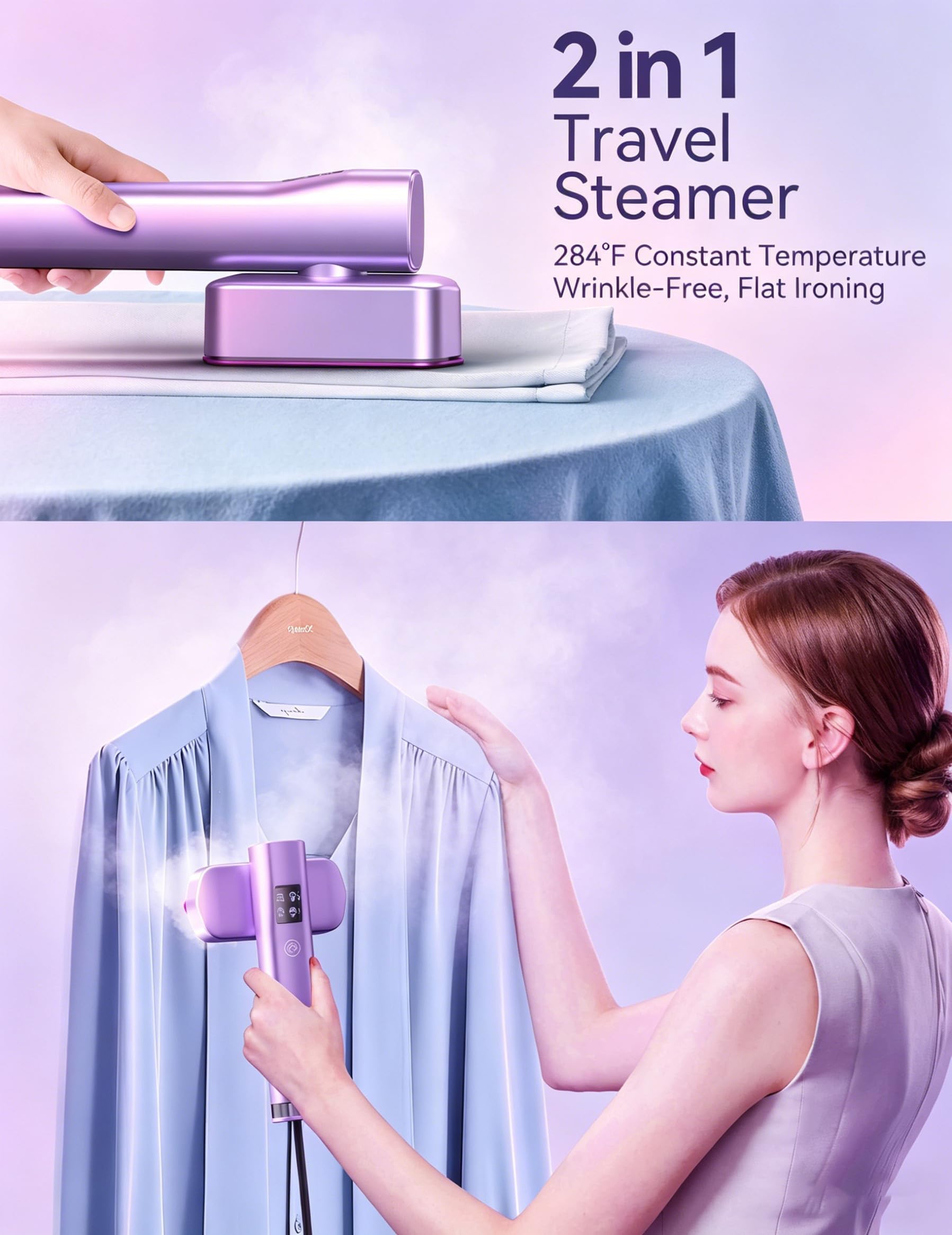 Steamer for Clothes Portable 2
