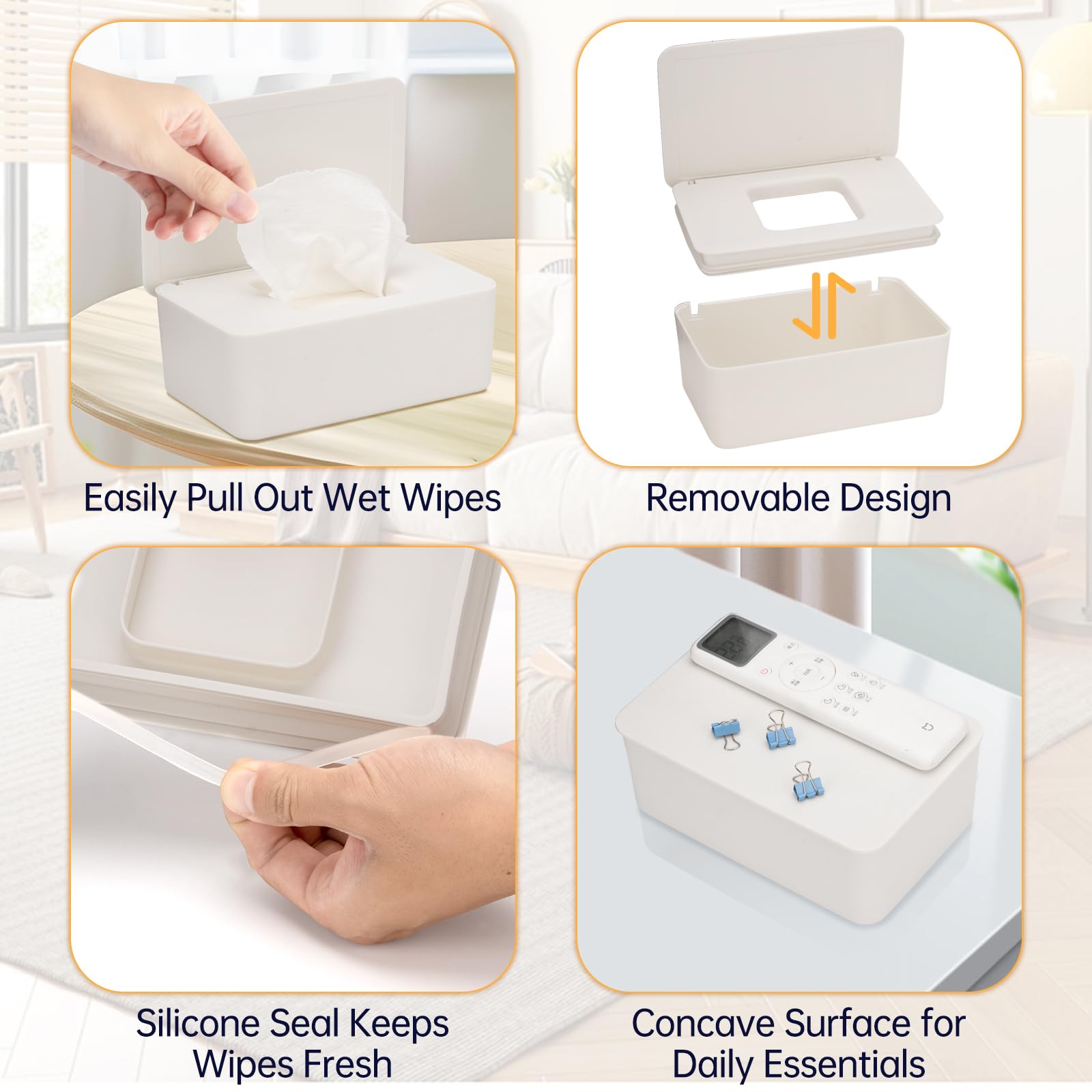 Wipes Dispenser Compatible with Cottonelle Wet Wipes Refill Pack