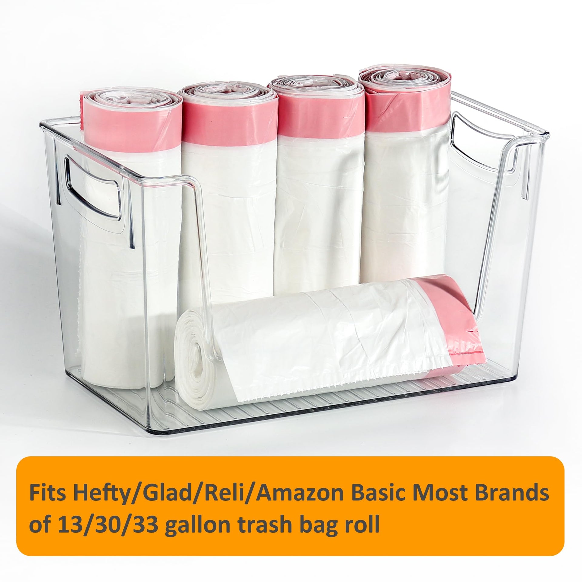 2 Pack Trash Bag Holder Dispenser