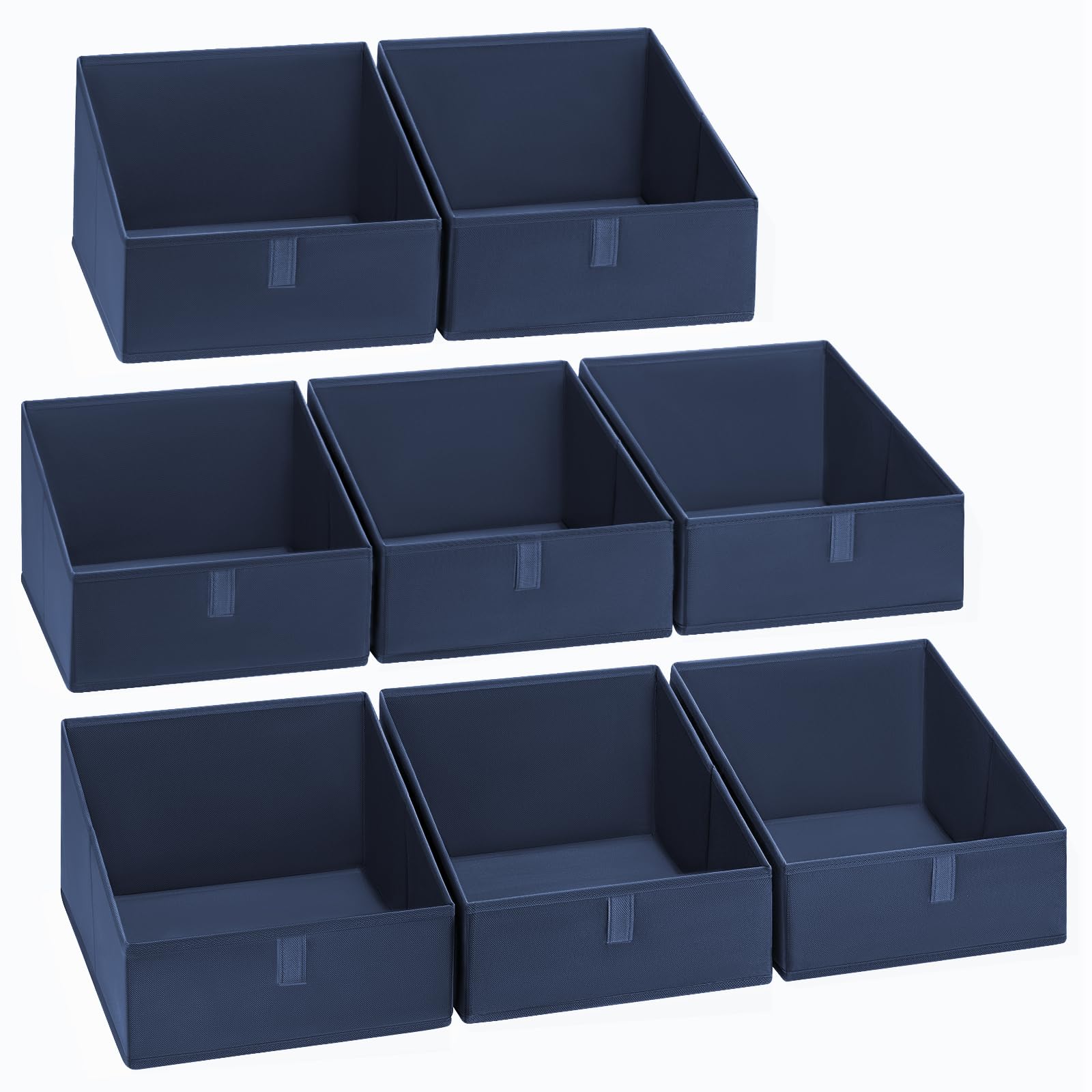 Closet Storage Bins 8 Pack (8 Count)