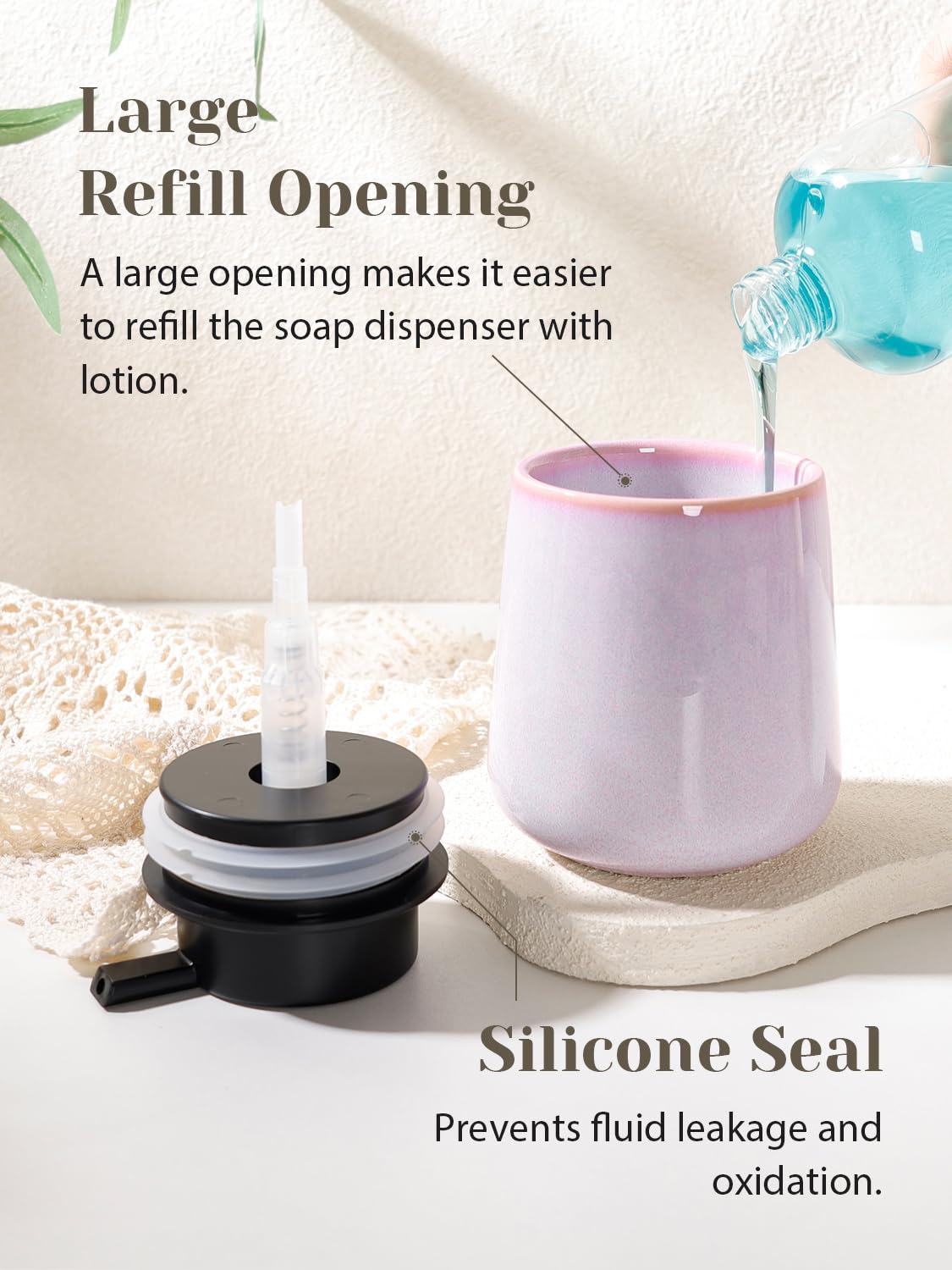 Ceramic Lotion Dispenser