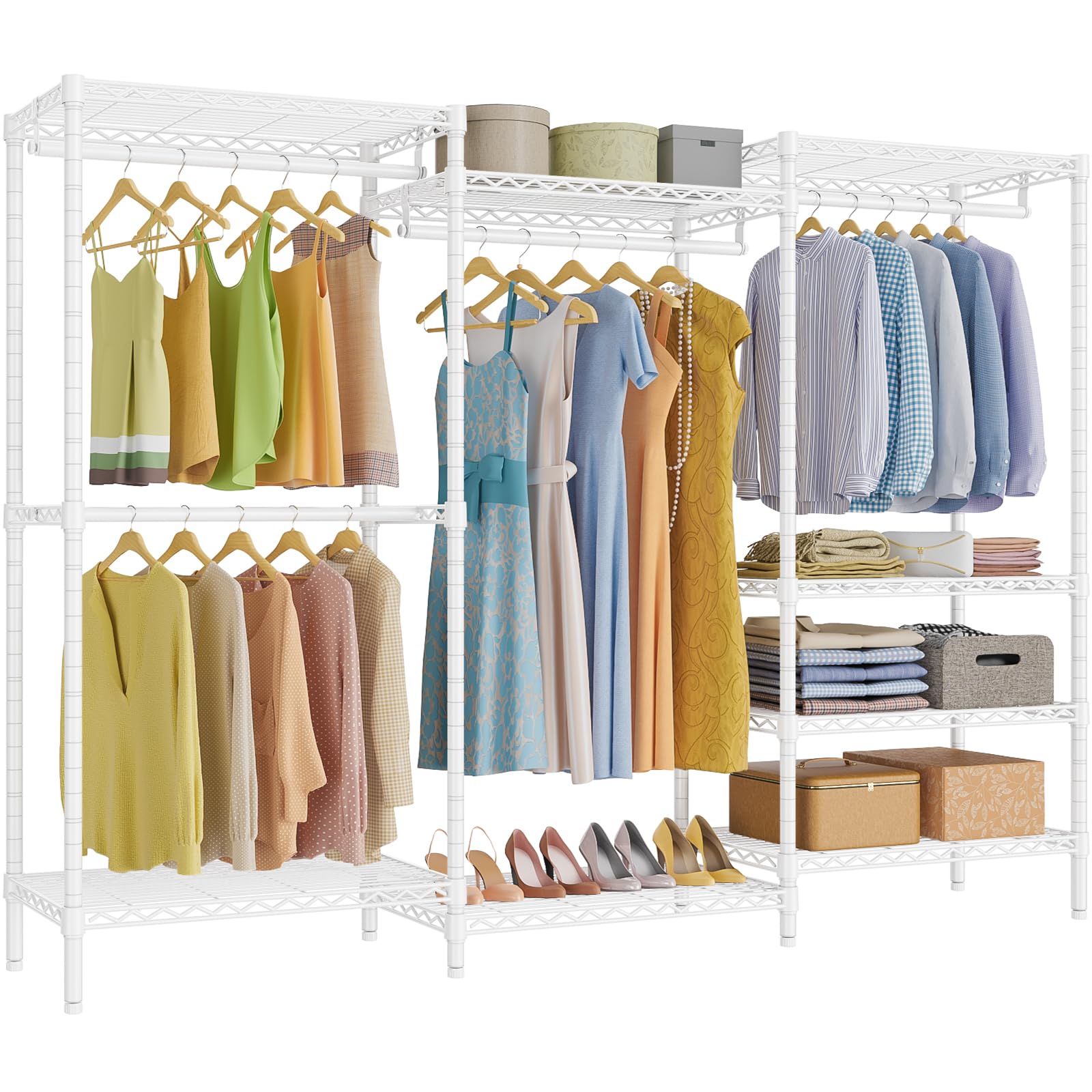 V5 Plus Heavy Duty Clothes Rack