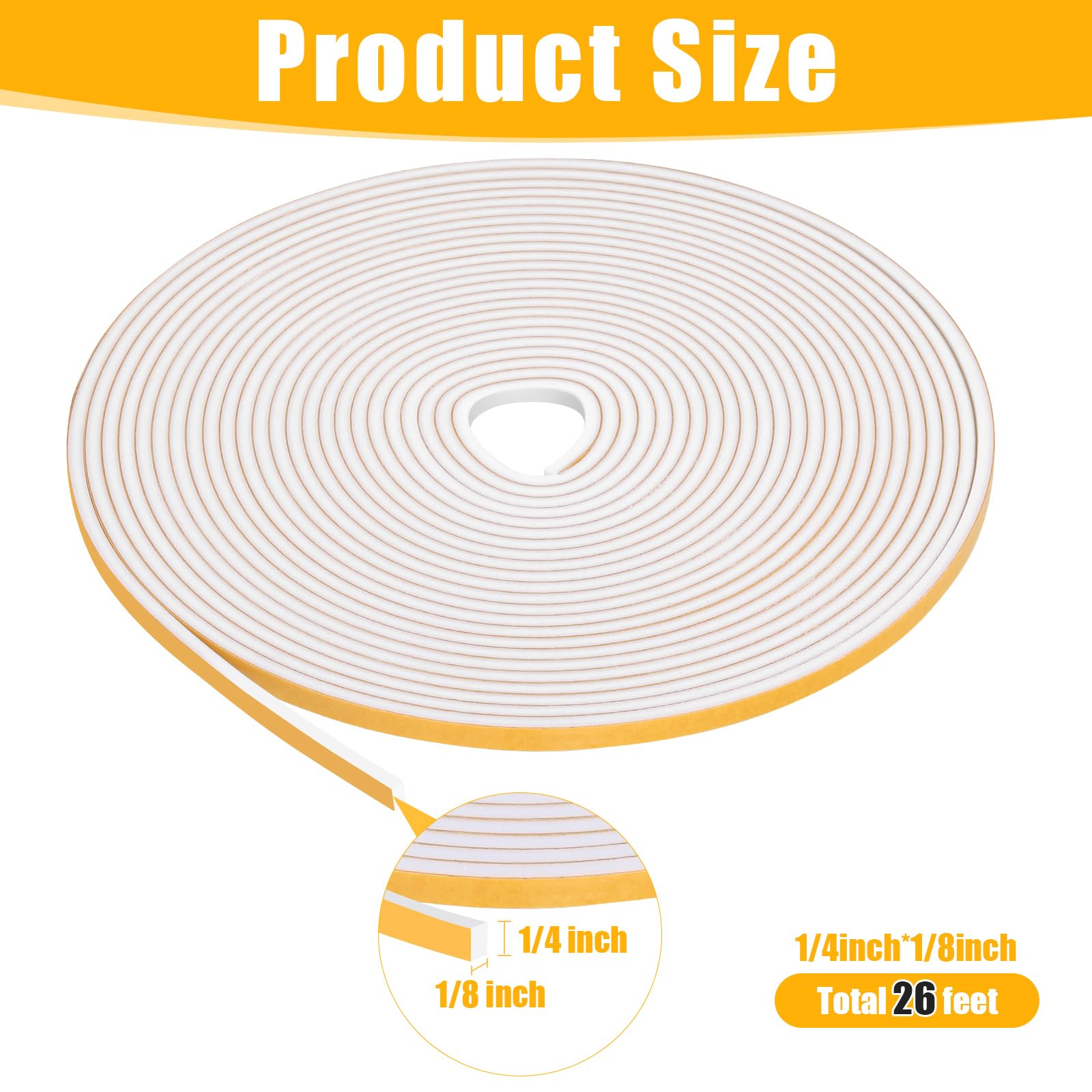 26Feet Weather Stripping Seal (26 Foot)