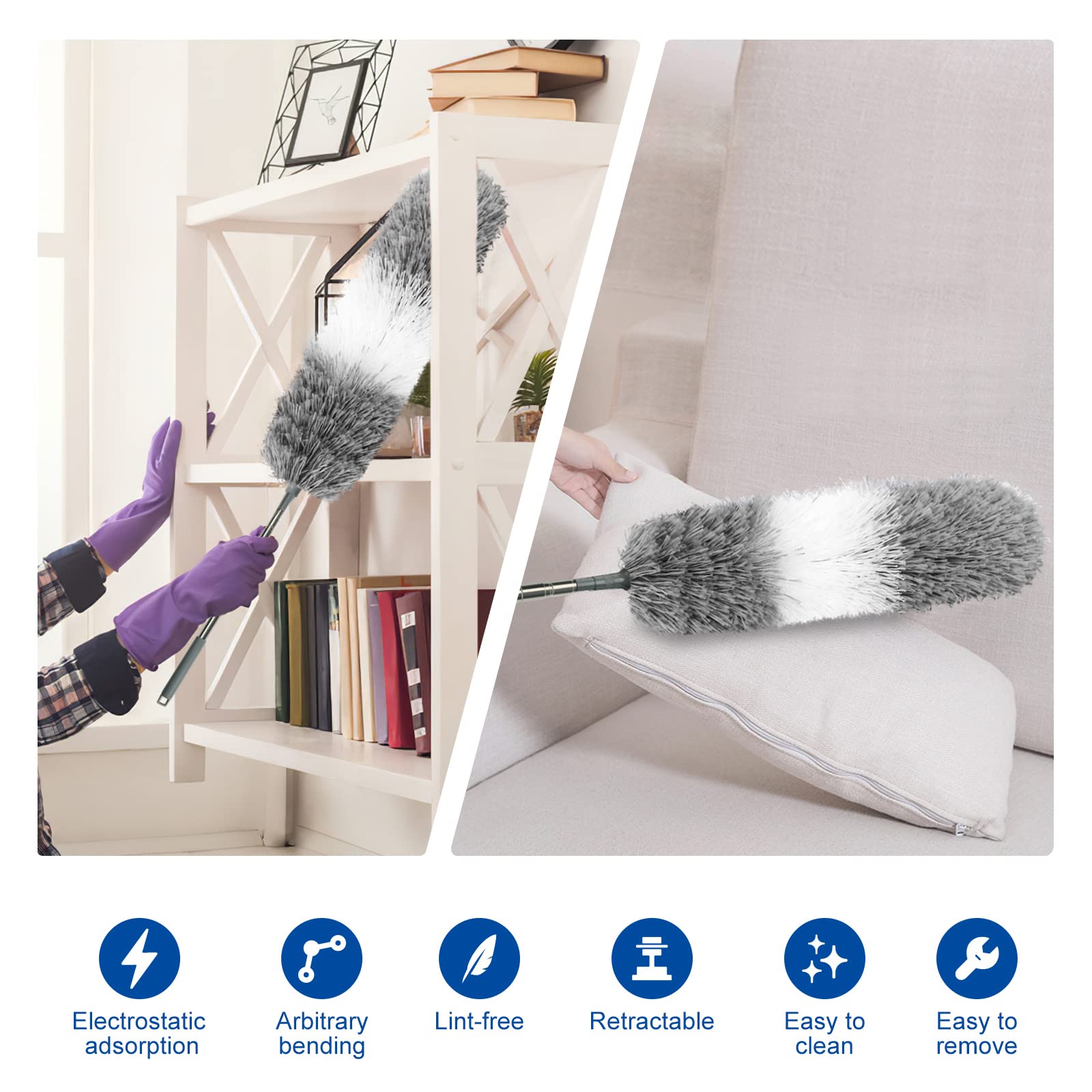 Microfiber Feather Dusters for Cleaning