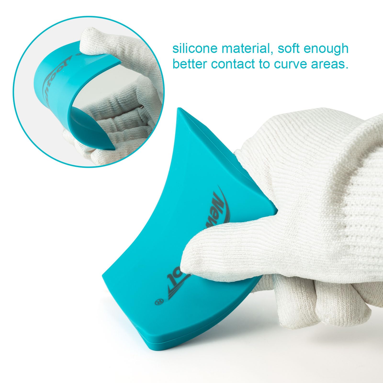 Soft Silicone Small Squeegee for Vinyl