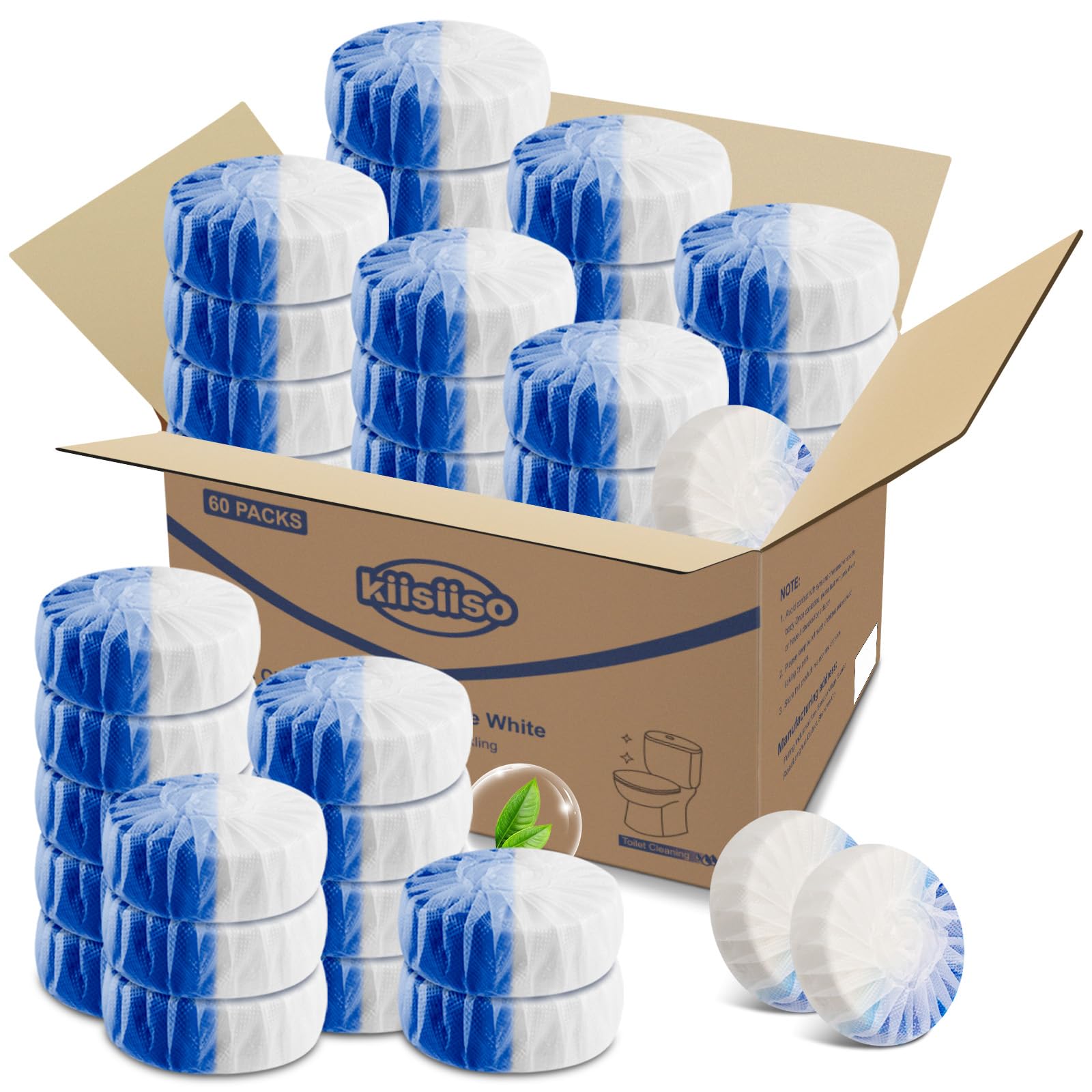 Ultra Clean Toilet Tablets White & Blue (60 Count)