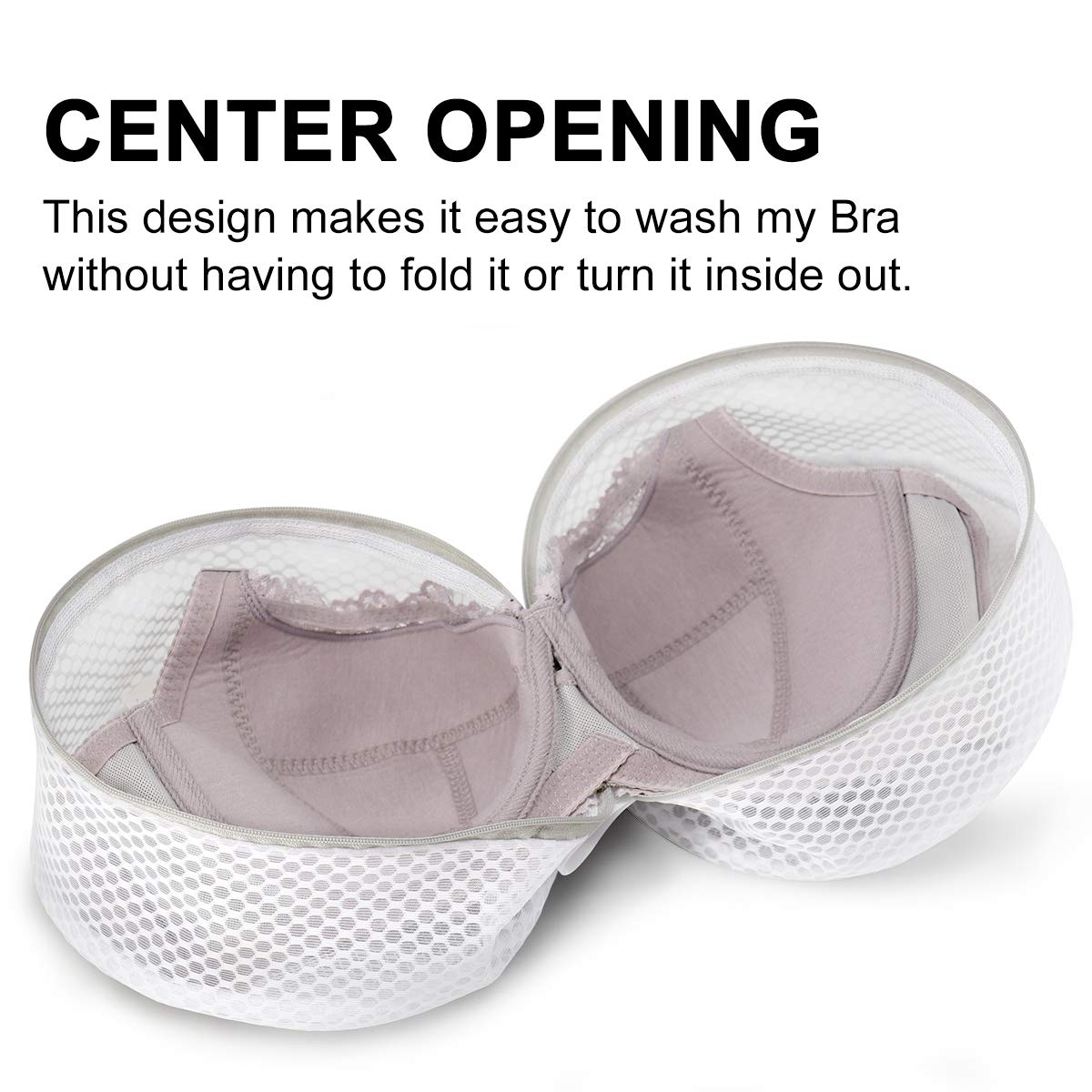 3Pcs Bra Wash Bags (3 Count)