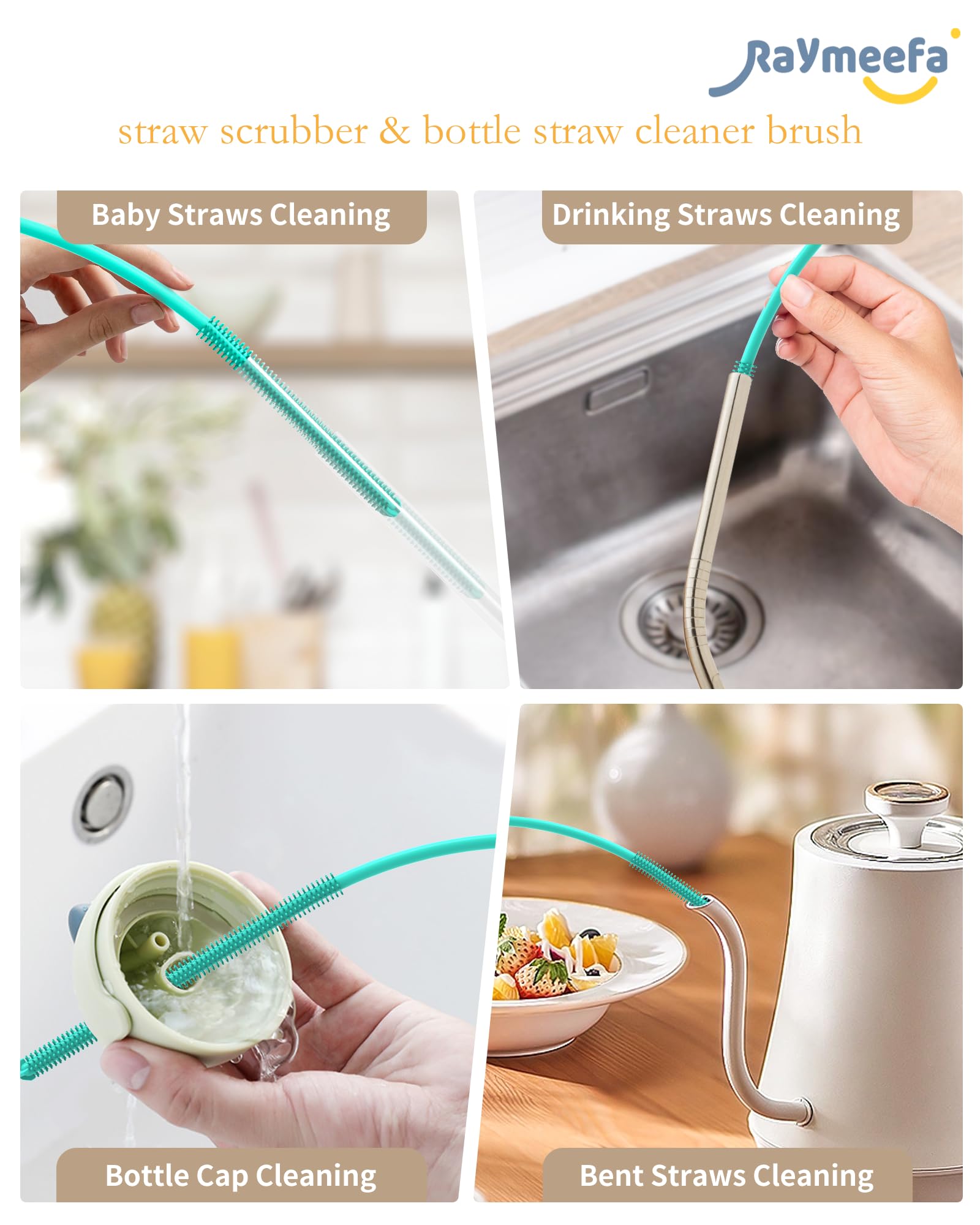 Straw Cleaner Brush Set (2 Count)