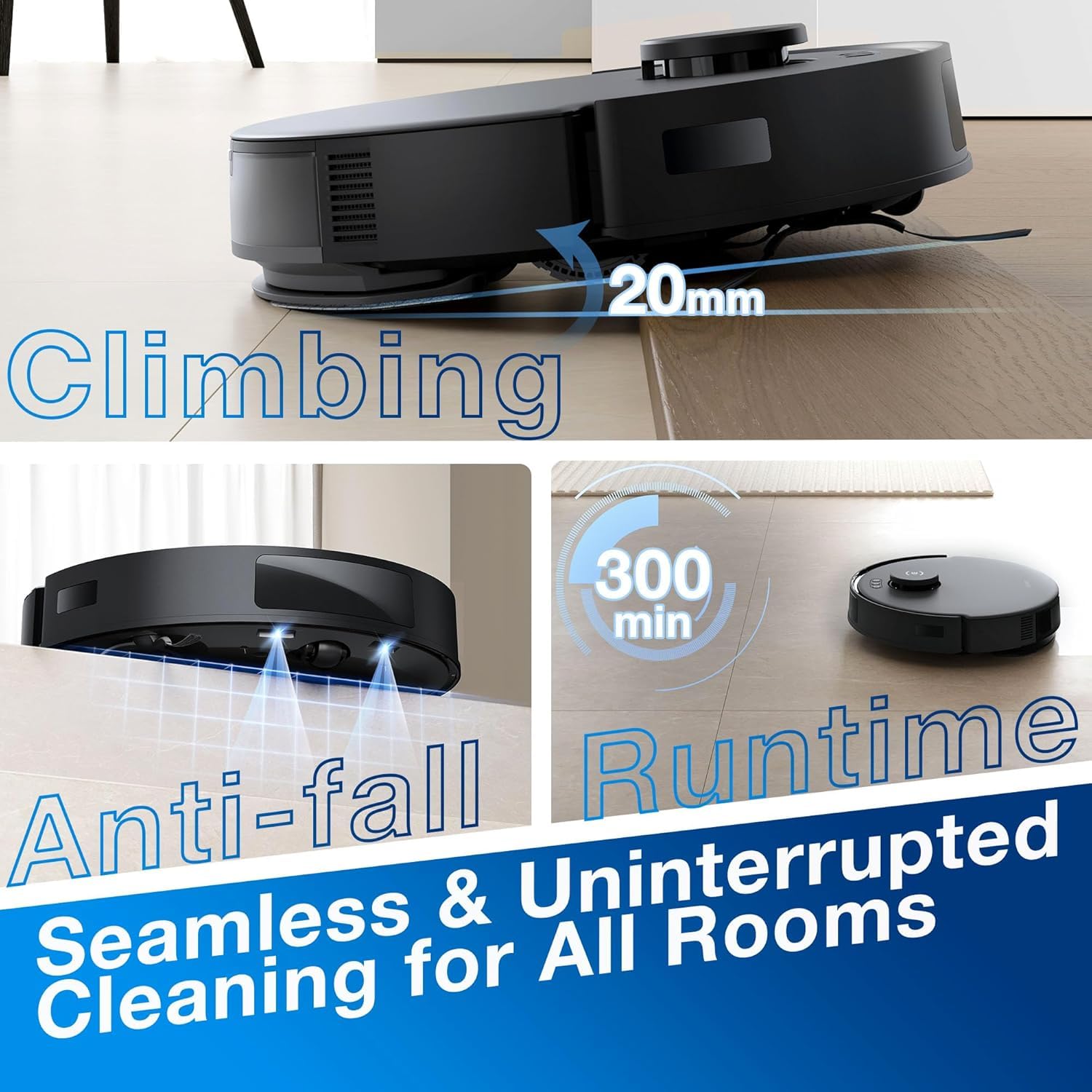 DEEBOT N20 Robot Vacuum Cleaner and Mop
