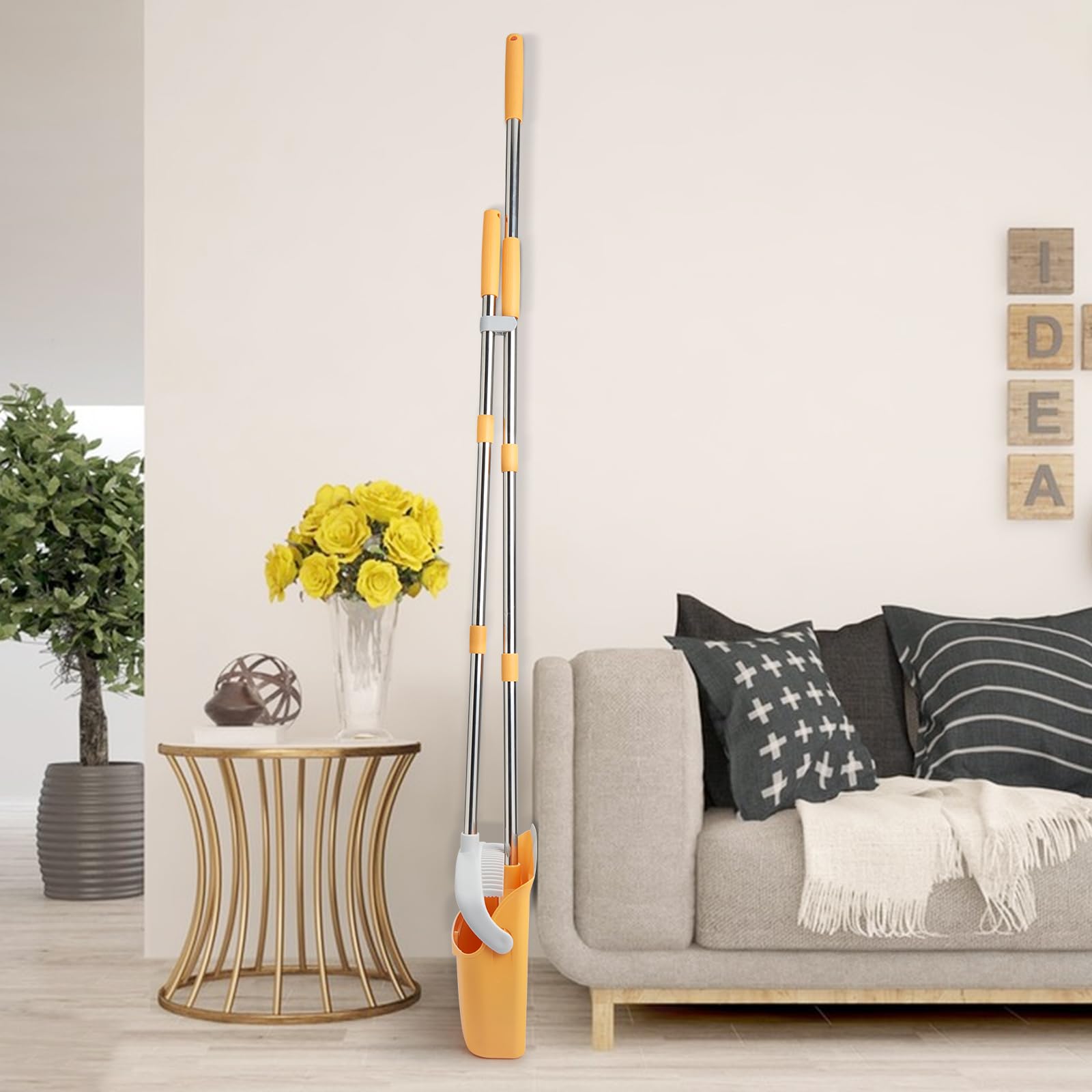 Broom and Dustpan Combo Set
