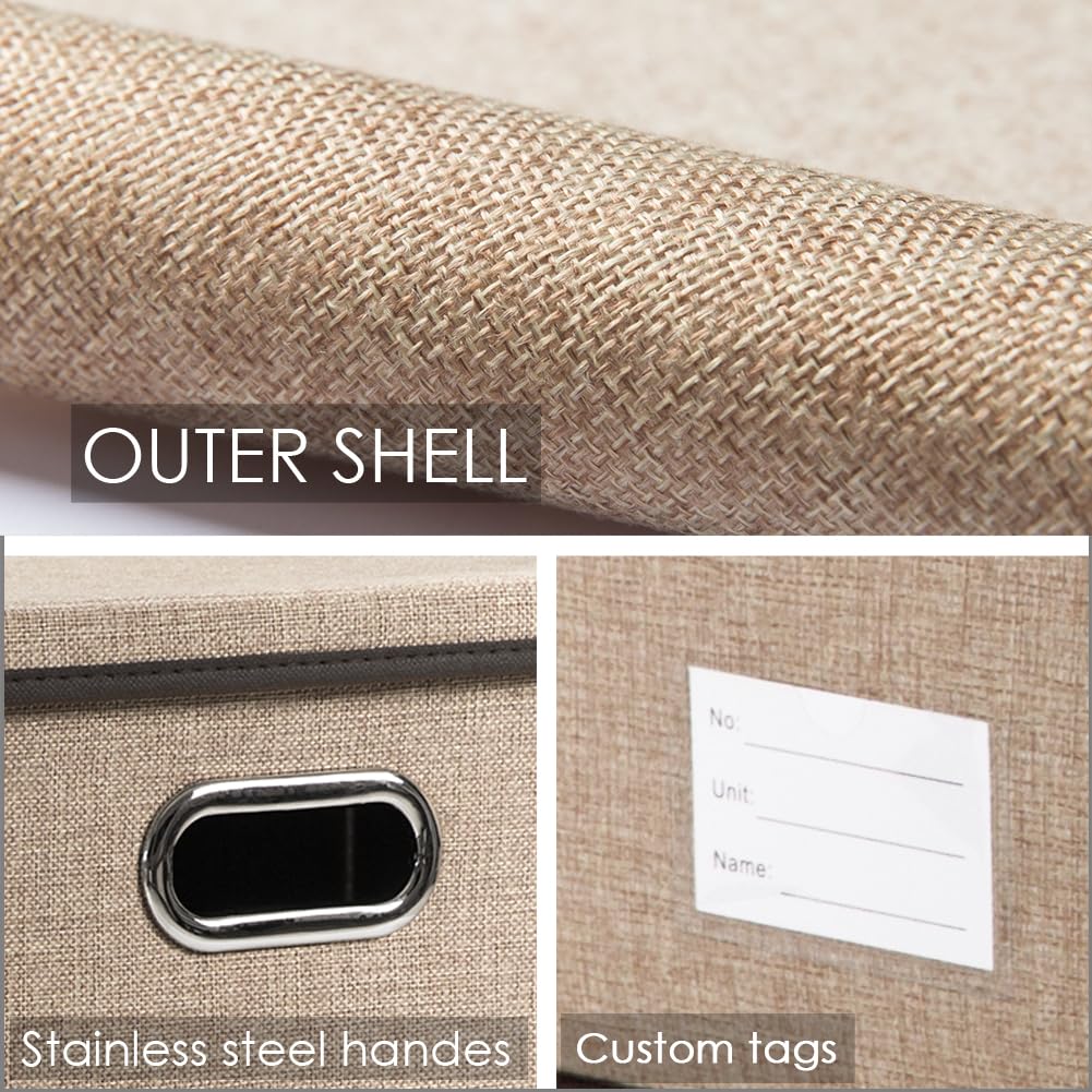 Storage Bins with Lids [3 (3 Count)
