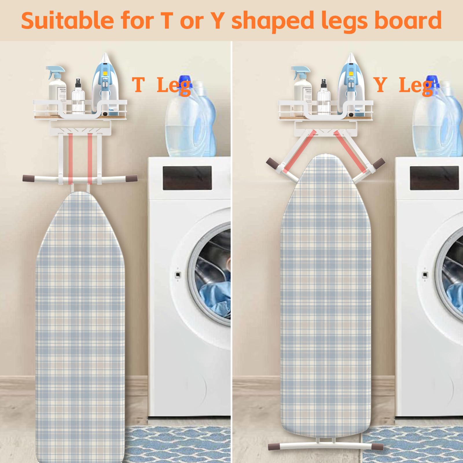 Ironing Board Hanger Wall Mount