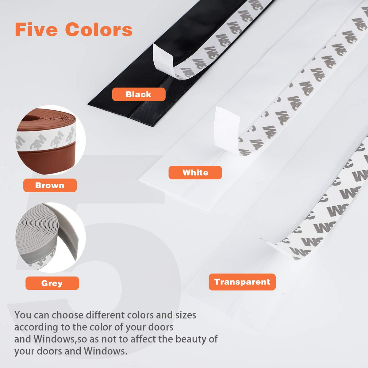 26 Feet Silicone Seal Strip (26 Foot)