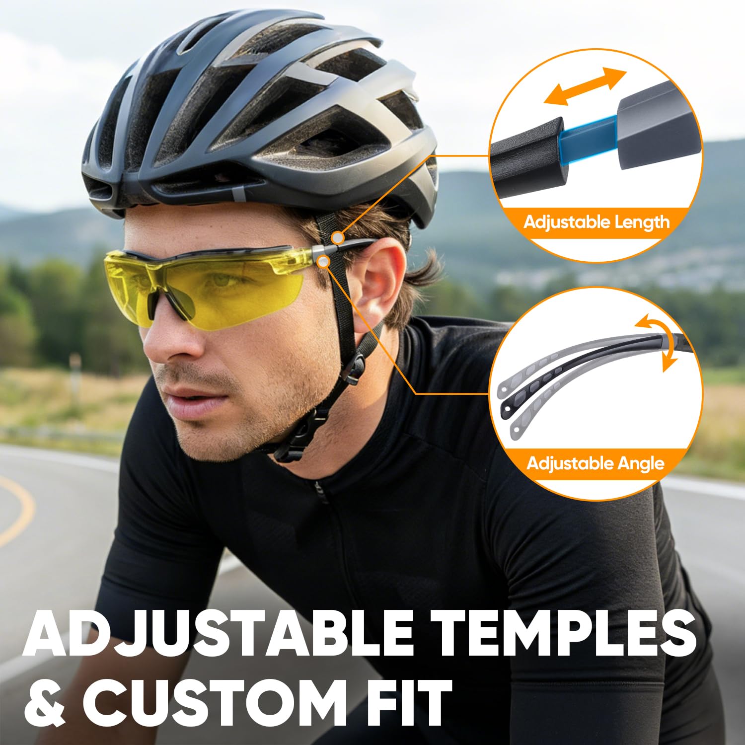 1PK Anti Fog Safety Glasses for Men & Women