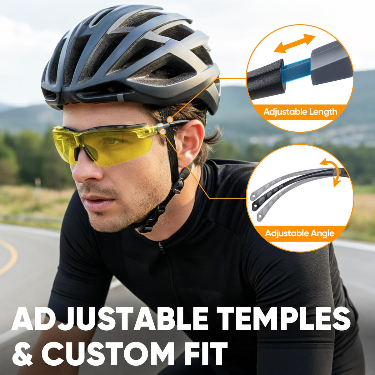 1PK Anti Fog Safety Glasses for Men & Women