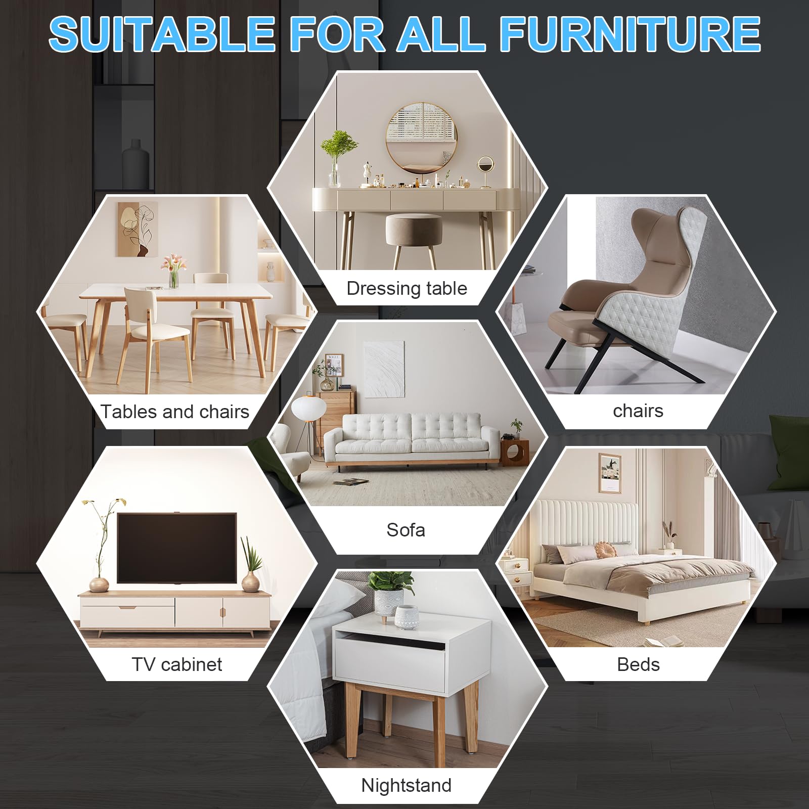 New Upgrade Furniture Movers Sliders (4 Count)