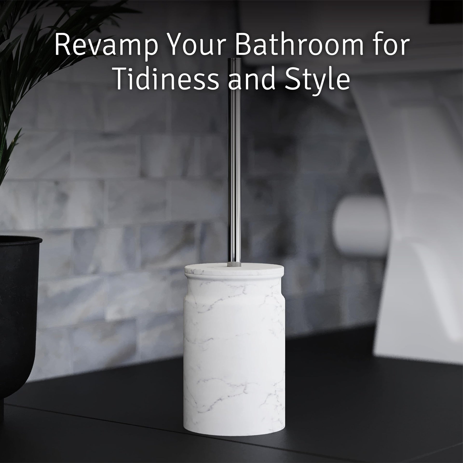 Toilet Brush and Holder Set