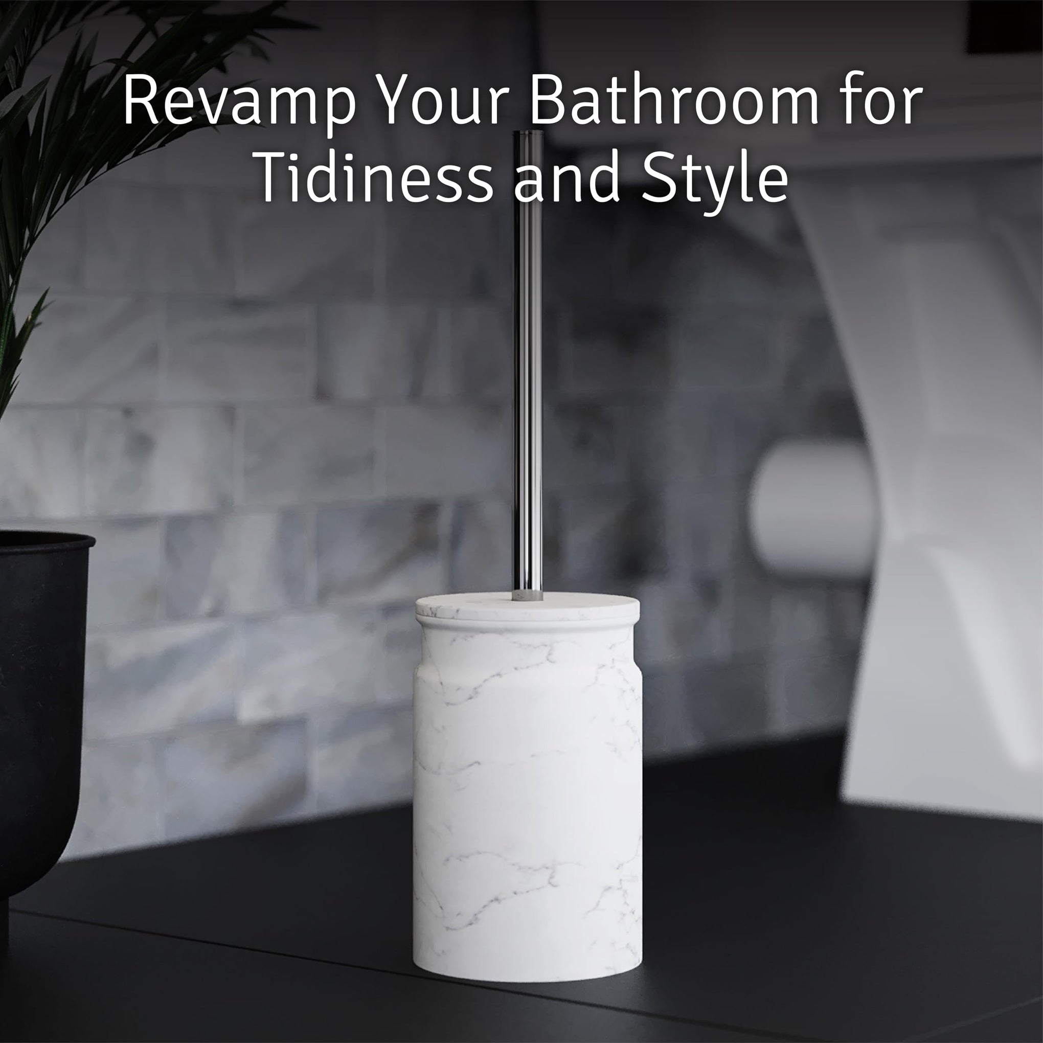 Toilet Brush and Holder Set