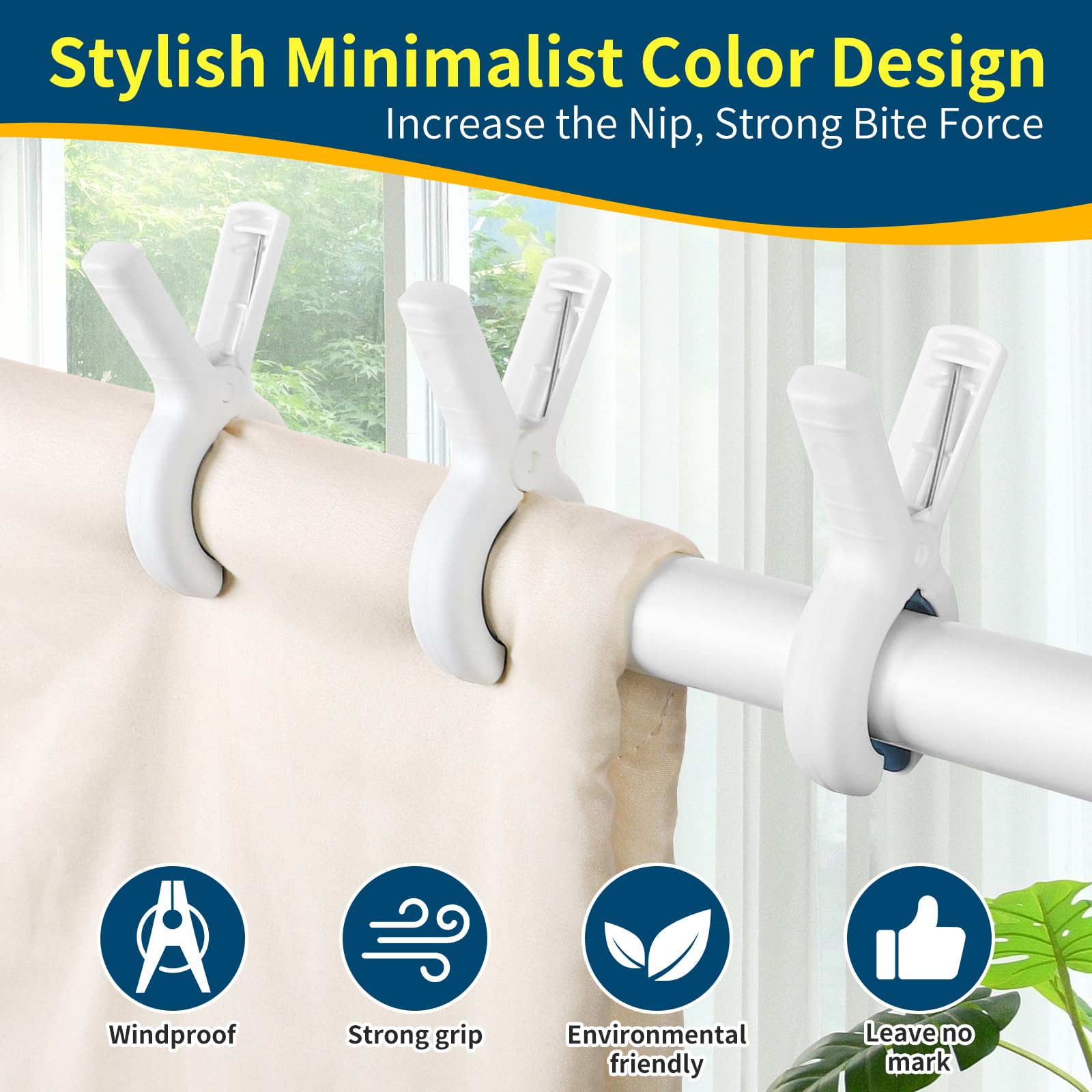 12 Pack Beach Towel Clips